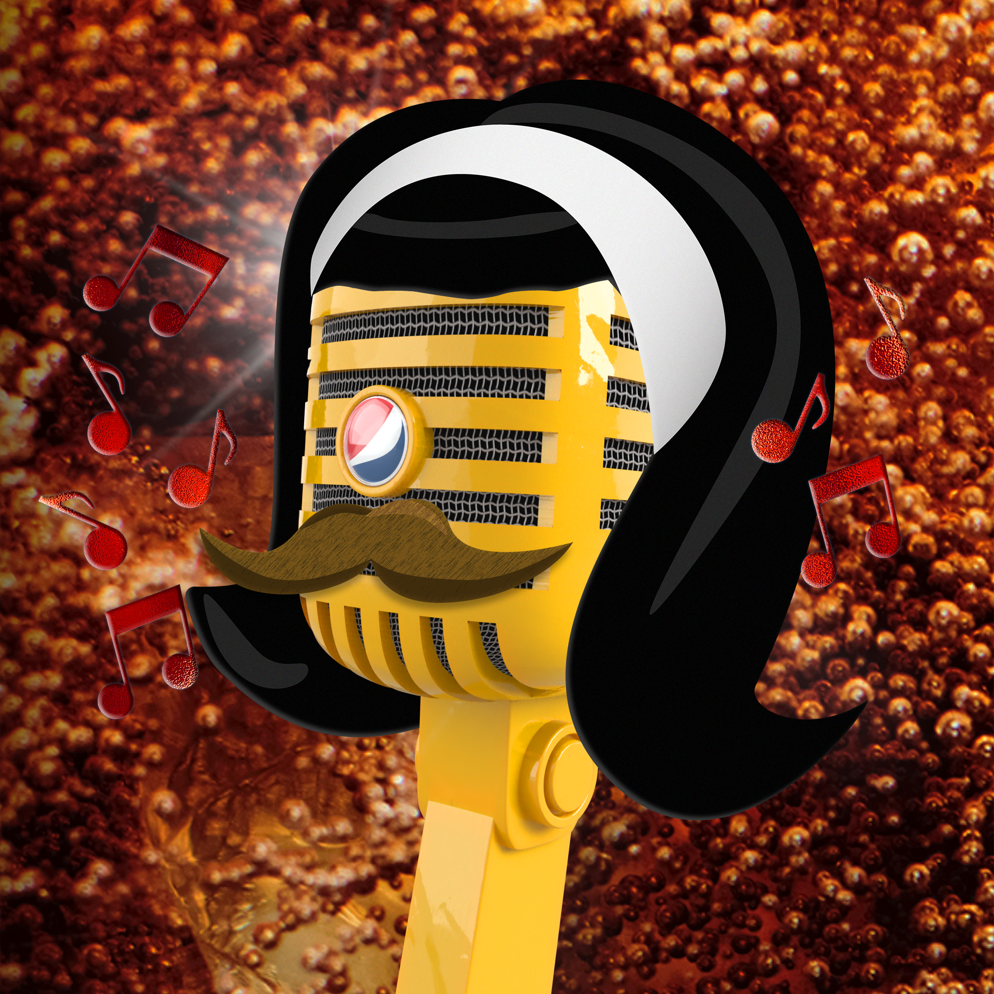 PepsiCo. - Pepsi Mic Drop - Pepsi Mic Drop #210 - NFT # 210