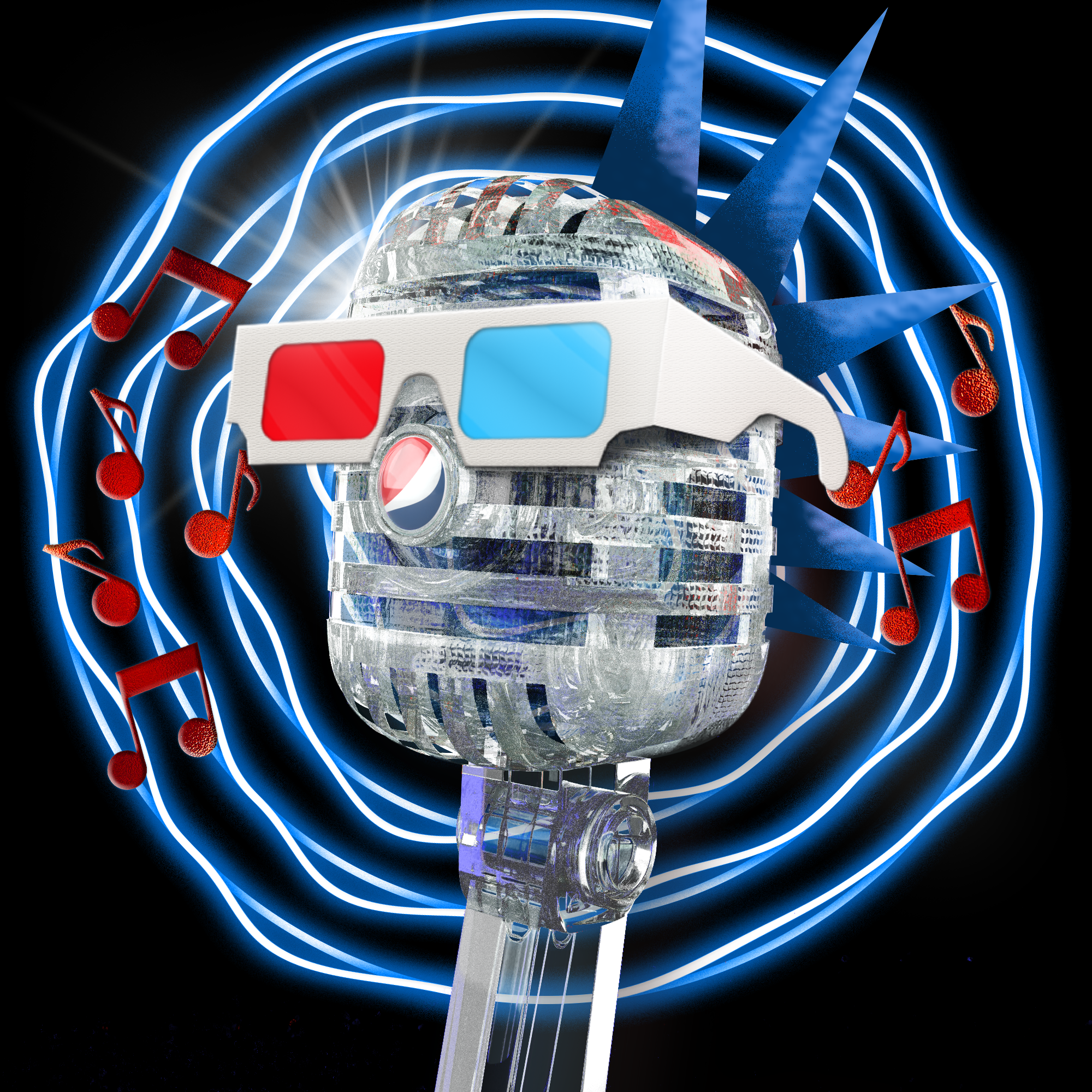 PepsiCo. - Pepsi Mic Drop - Pepsi Mic Drop #246 - NFT # 246