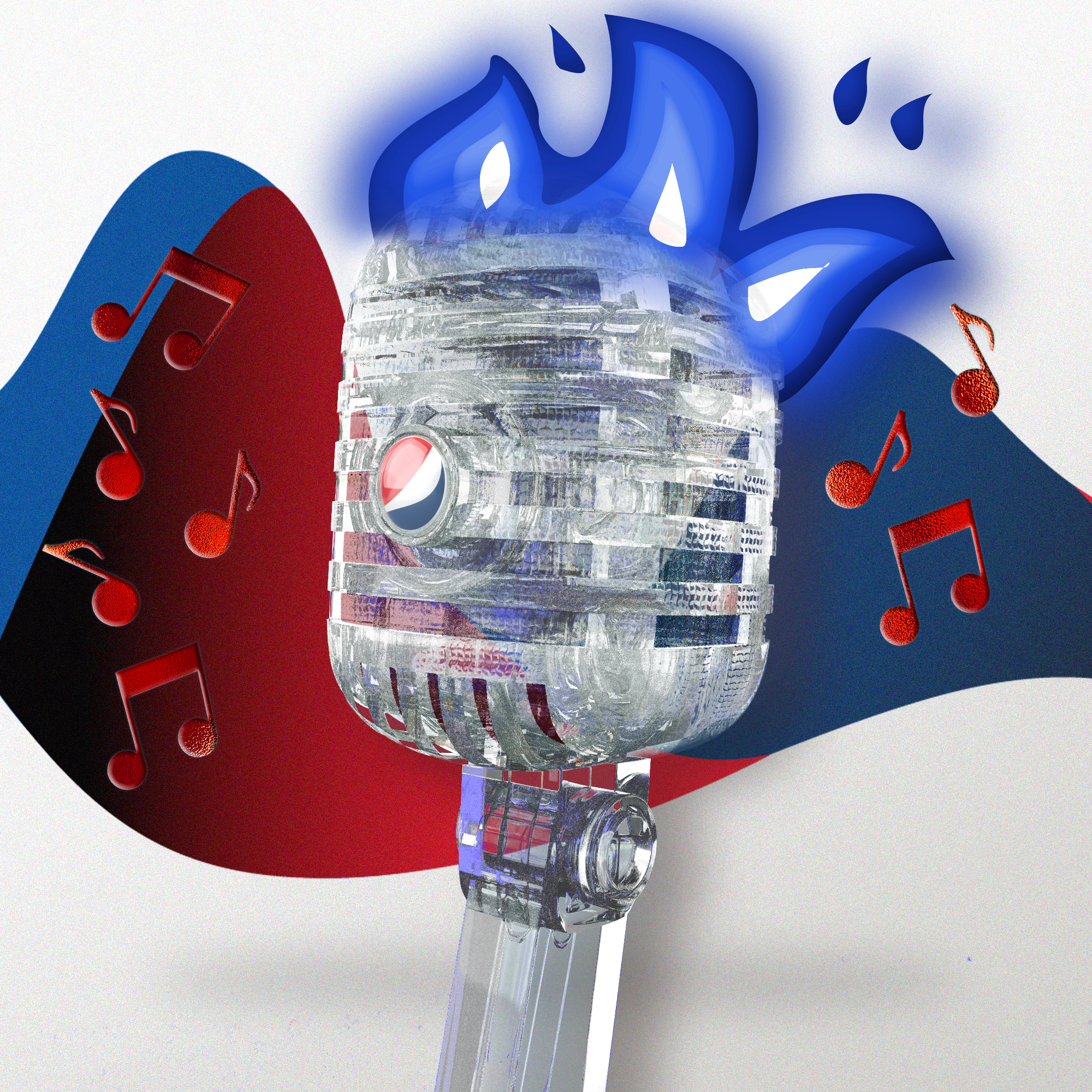 PepsiCo. - Pepsi Mic Drop - Pepsi Mic Drop #251 - NFT # 251