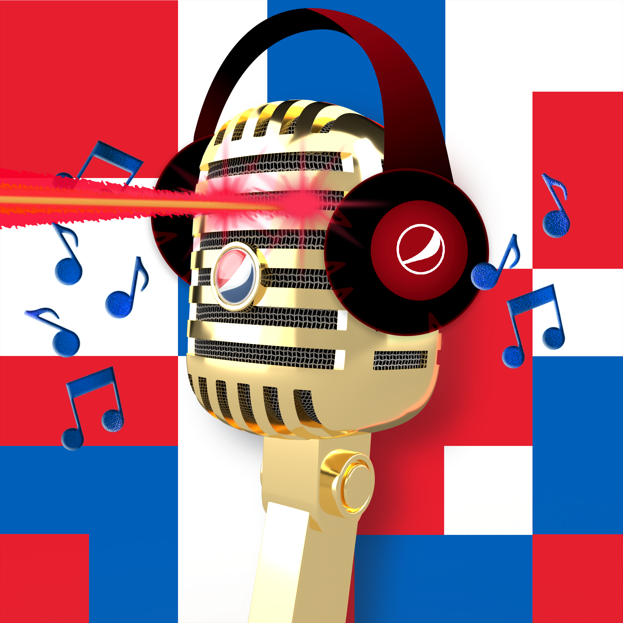 PepsiCo. - Pepsi Mic Drop - Pepsi Mic Drop #257 - NFT # 257