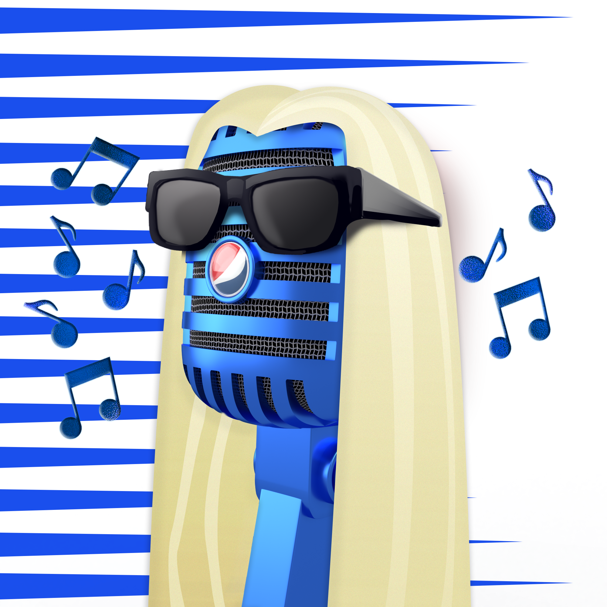 PepsiCo. - Pepsi Mic Drop - Pepsi Mic Drop #282 - NFT # 282