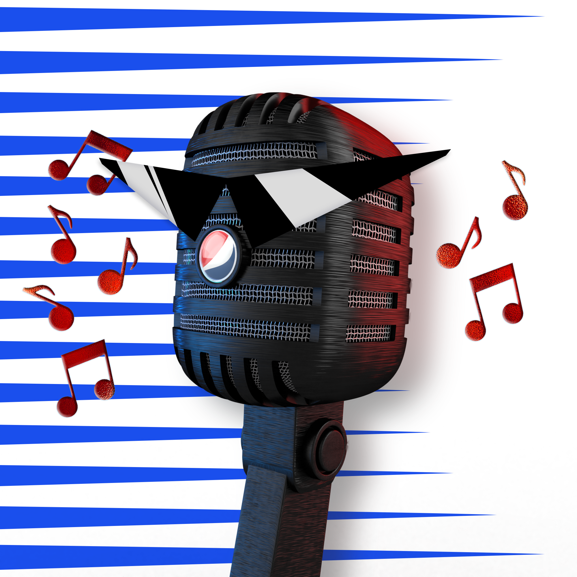 PepsiCo. - Pepsi Mic Drop - Pepsi Mic Drop #287 - NFT # 287