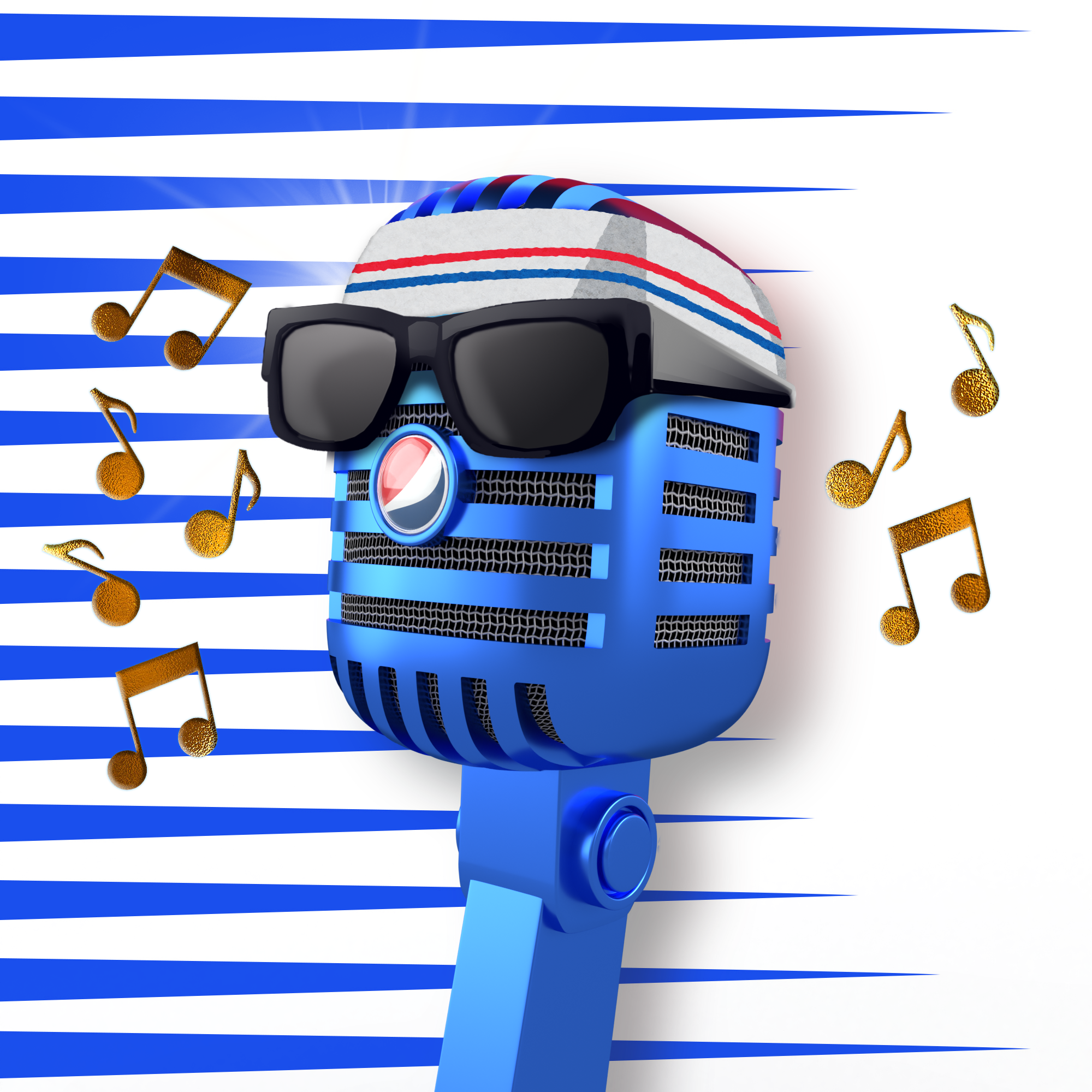 PepsiCo. - Pepsi Mic Drop - Pepsi Mic Drop #310 - NFT # 310