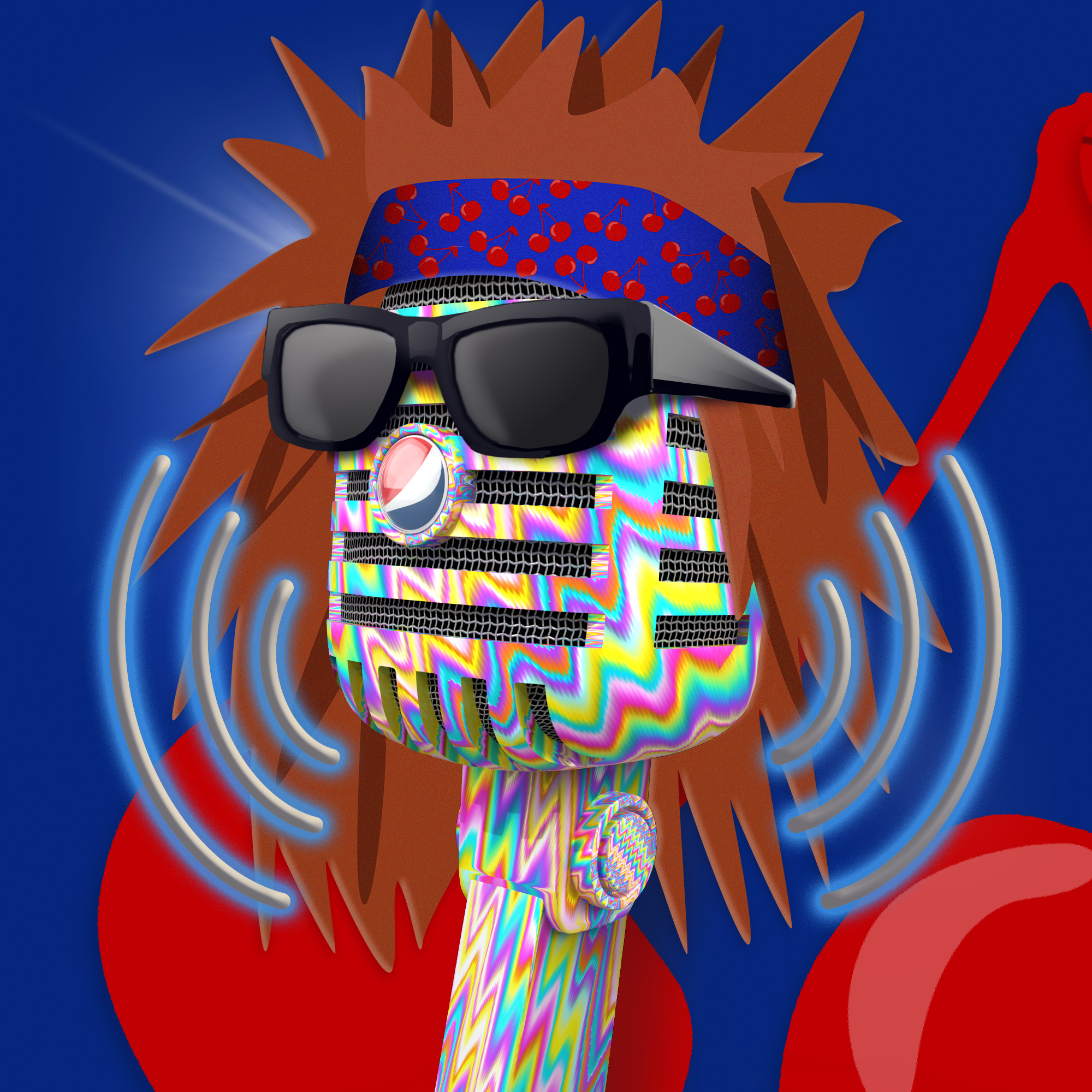 PepsiCo. - Pepsi Mic Drop - Pepsi Mic Drop #321 - NFT # 321