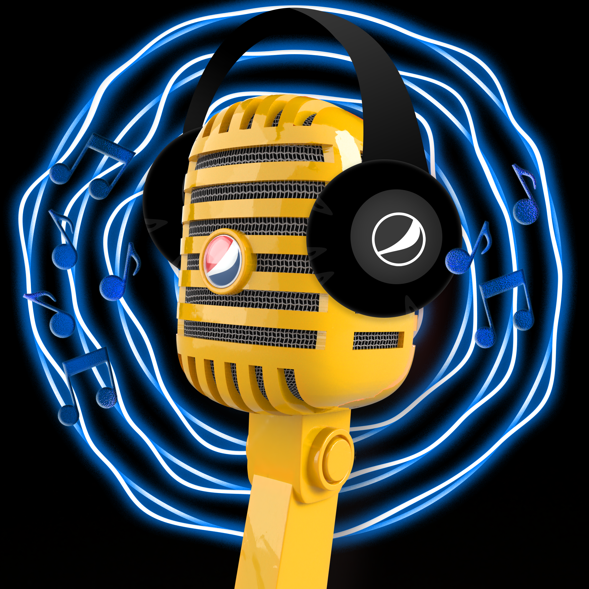 PepsiCo. - Pepsi Mic Drop - Pepsi Mic Drop #327 - NFT # 327