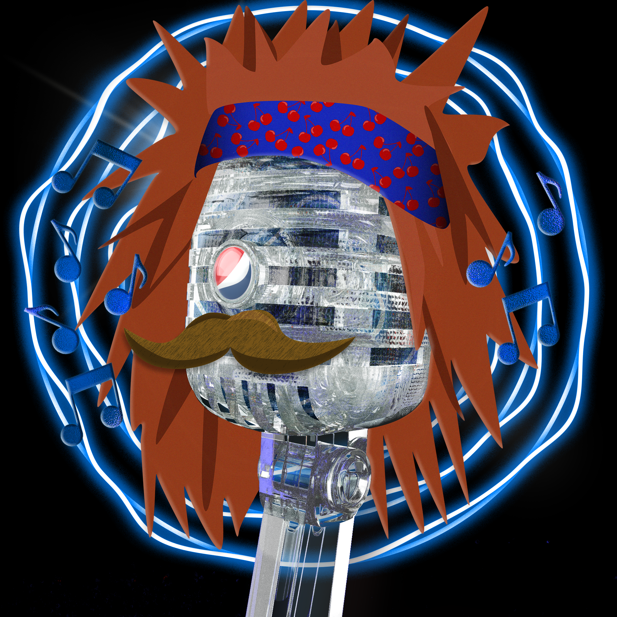 PepsiCo. - Pepsi Mic Drop - Pepsi Mic Drop #349 - NFT # 349