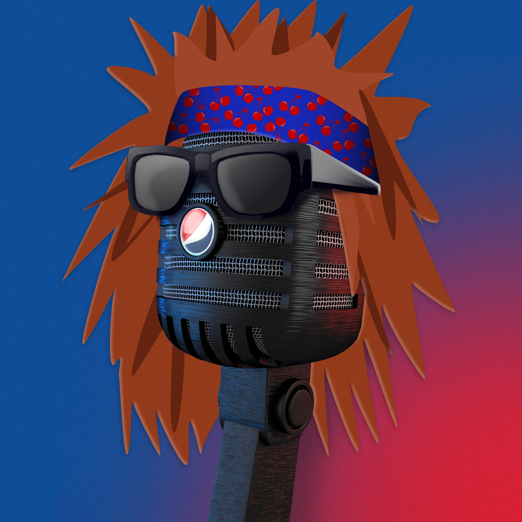 PepsiCo. - Pepsi Mic Drop - Pepsi Mic Drop #350 - NFT # 350
