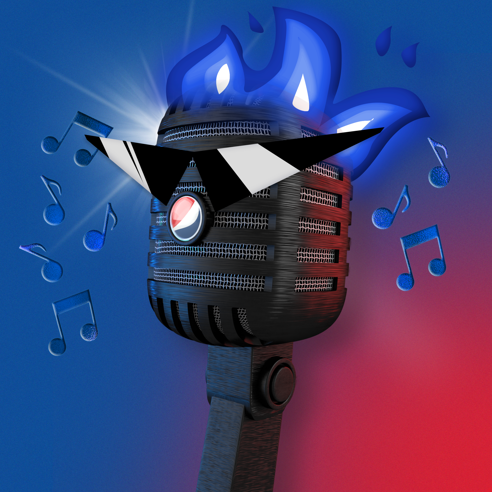 PepsiCo. - Pepsi Mic Drop - Pepsi Mic Drop #366 - NFT # 366