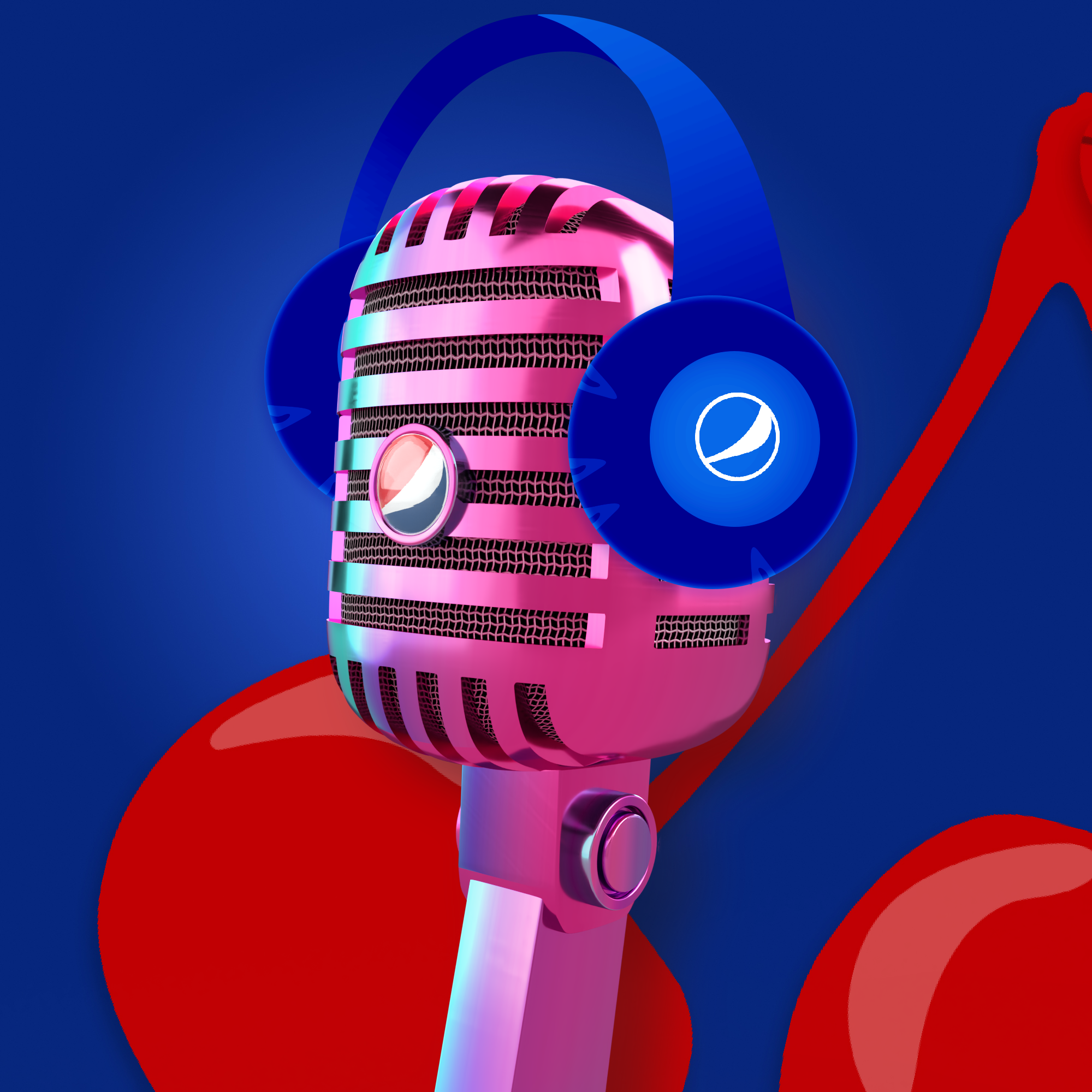 PepsiCo. - Pepsi Mic Drop - Pepsi Mic Drop #382 - NFT # 382