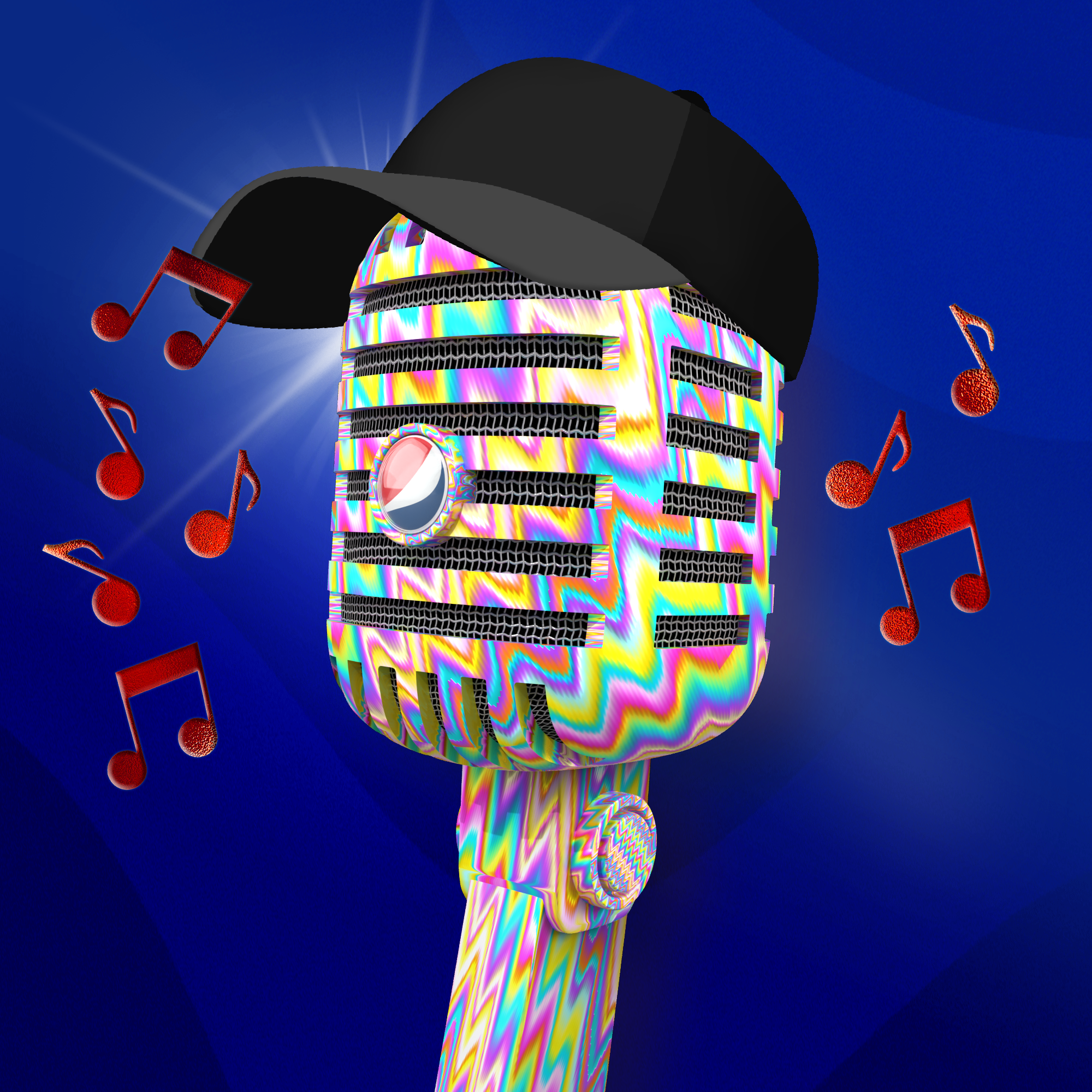 PepsiCo. - Pepsi Mic Drop - Pepsi Mic Drop #393 - NFT # 393