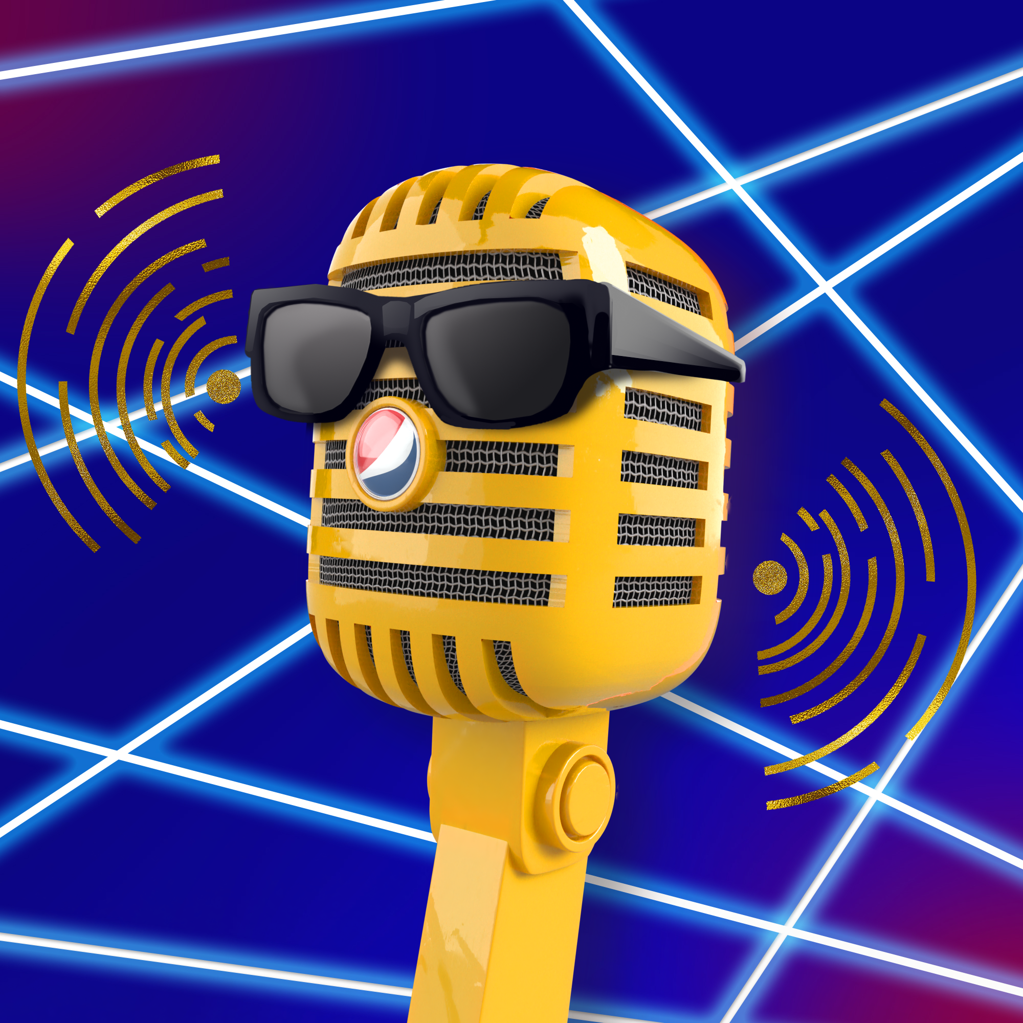 PepsiCo. - Pepsi Mic Drop - Pepsi Mic Drop #408 - NFT # 408