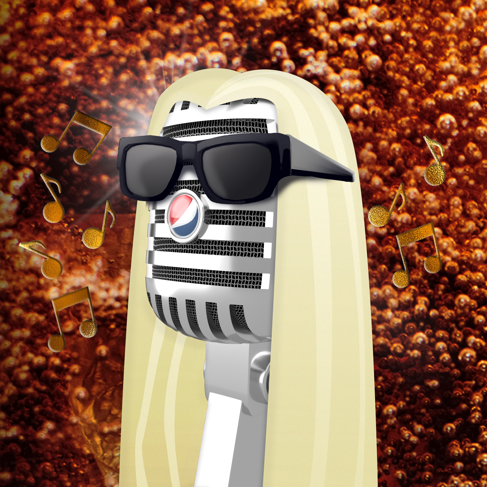PepsiCo. - Pepsi Mic Drop - Pepsi Mic Drop #417 - NFT # 417