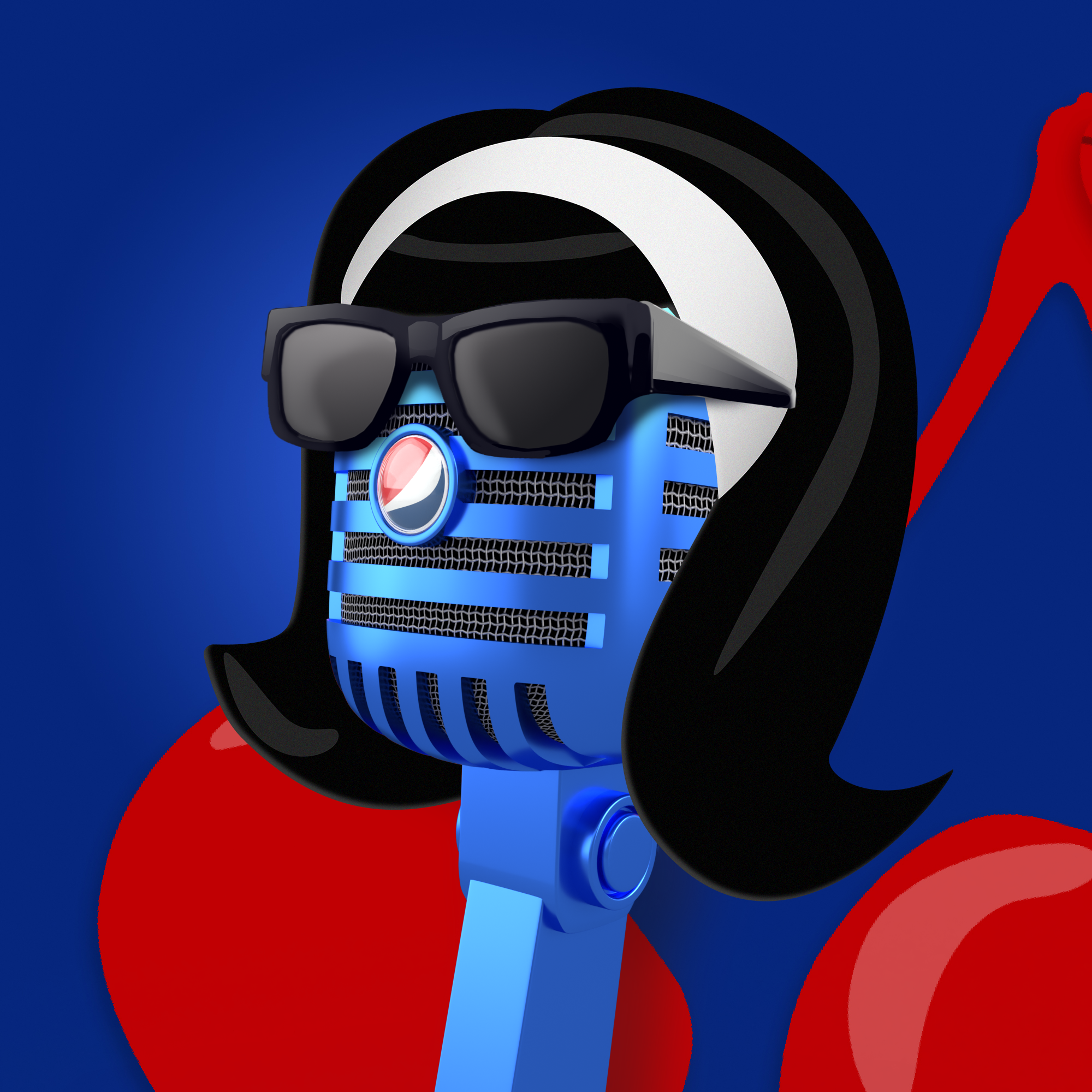 PepsiCo. - Pepsi Mic Drop - Pepsi Mic Drop #472 - NFT # 472