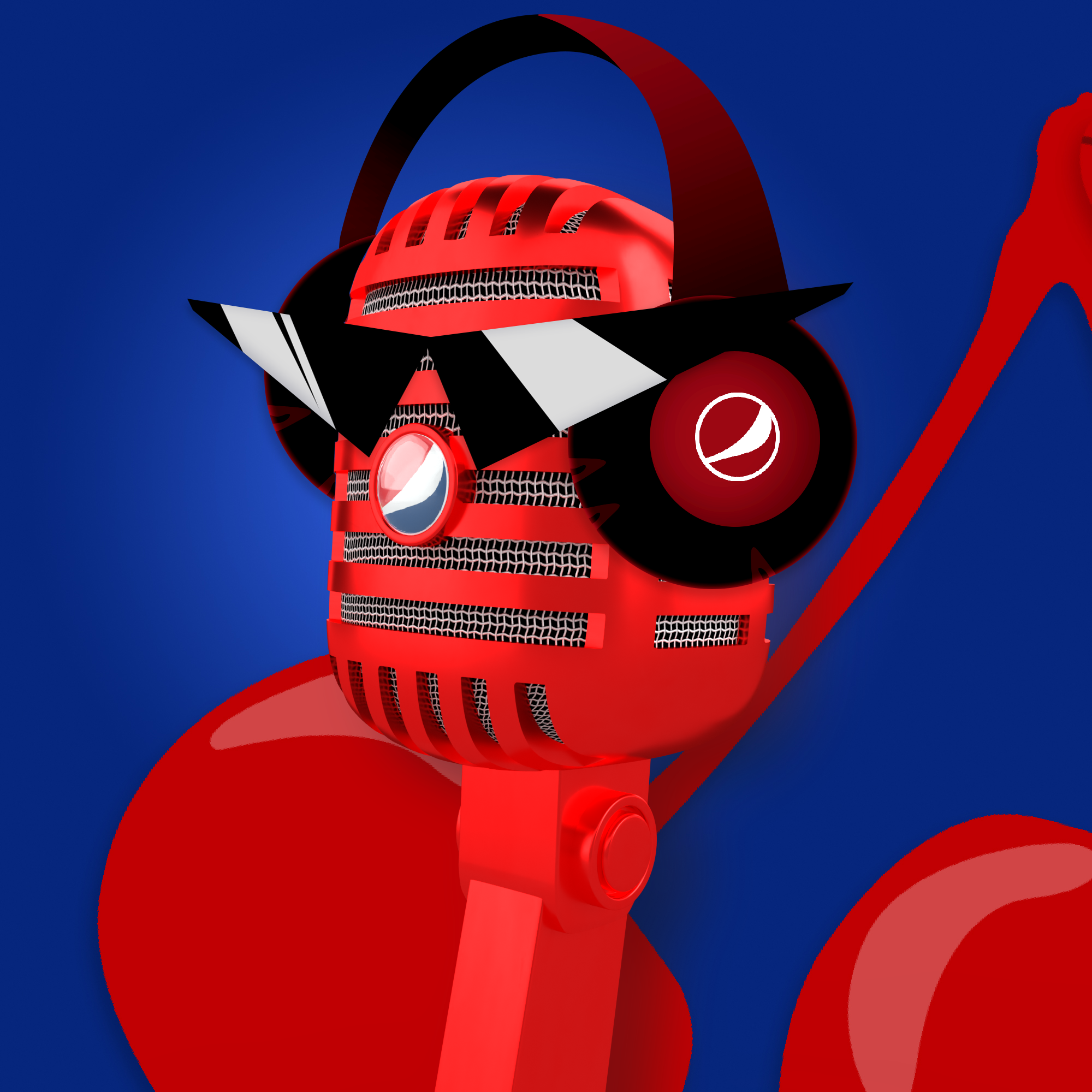 PepsiCo. - Pepsi Mic Drop - Pepsi Mic Drop #477 - NFT # 477