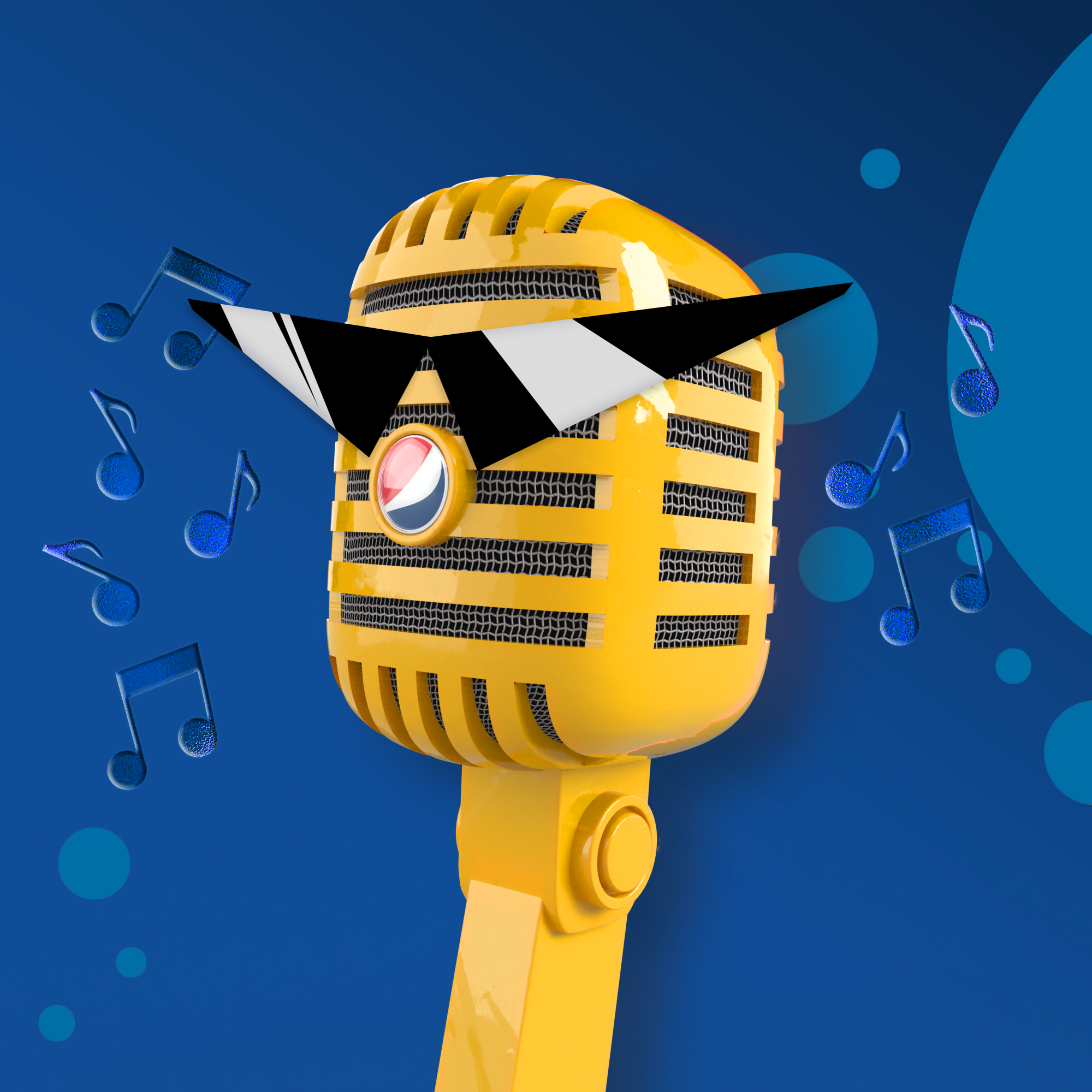 PepsiCo. - Pepsi Mic Drop - Pepsi Mic Drop #487 - NFT # 487