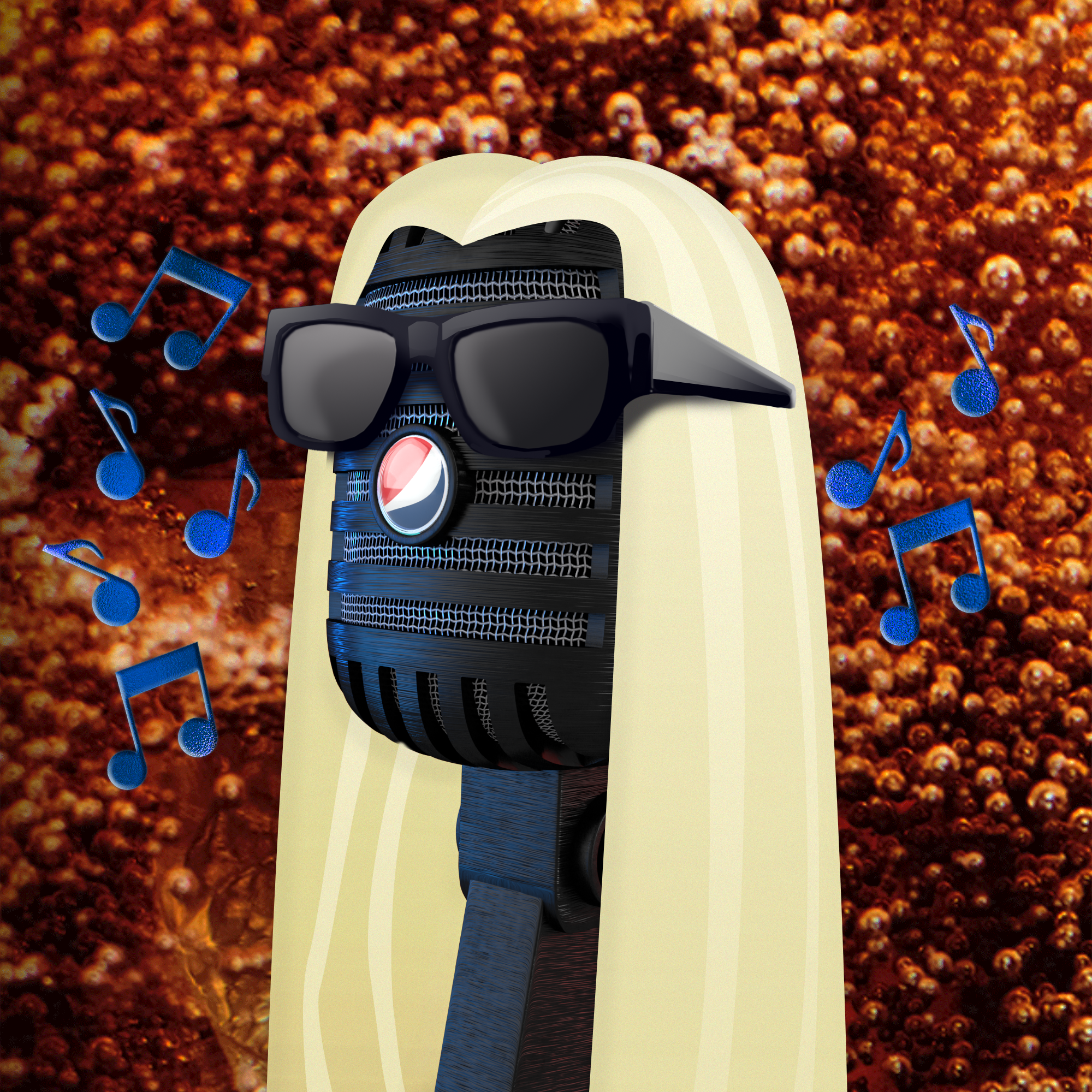 PepsiCo. - Pepsi Mic Drop - Pepsi Mic Drop #502 - NFT # 502