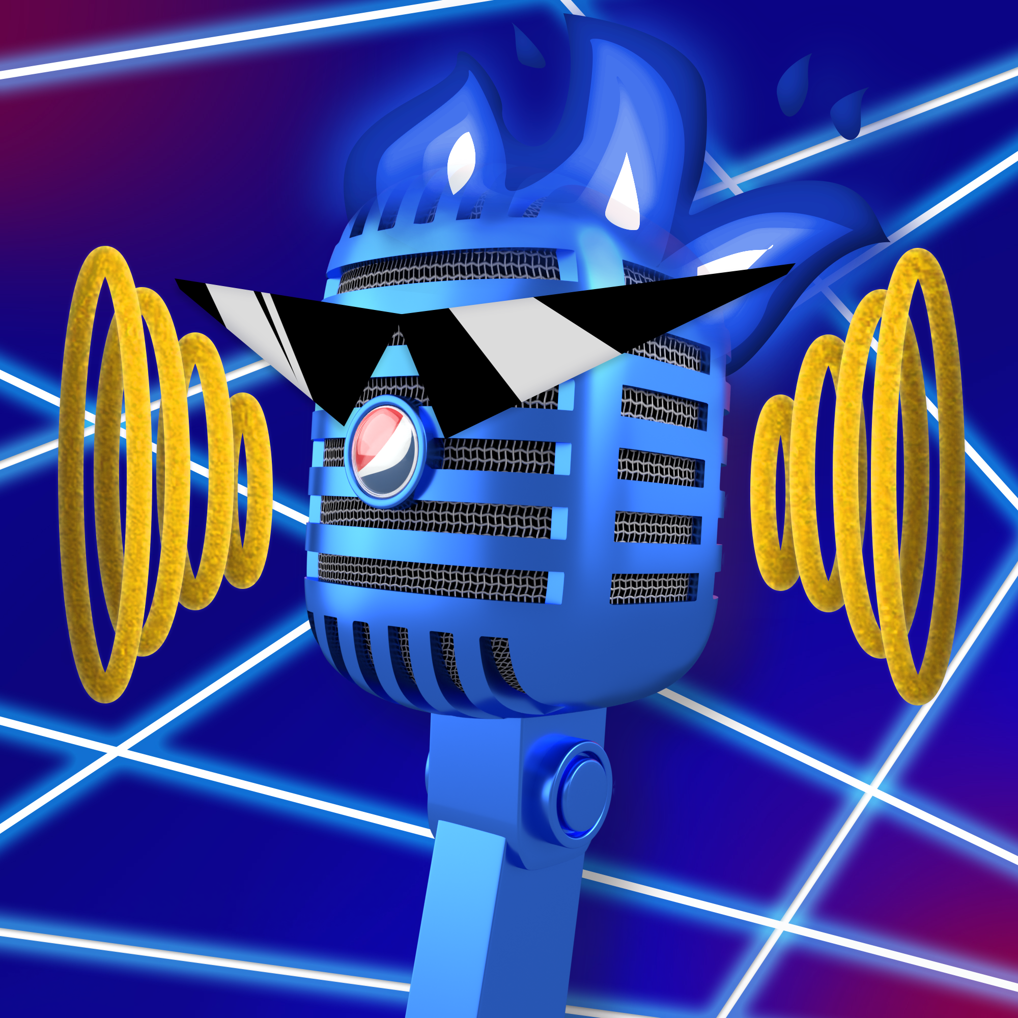 PepsiCo. - Pepsi Mic Drop - Pepsi Mic Drop #521 - NFT # 521