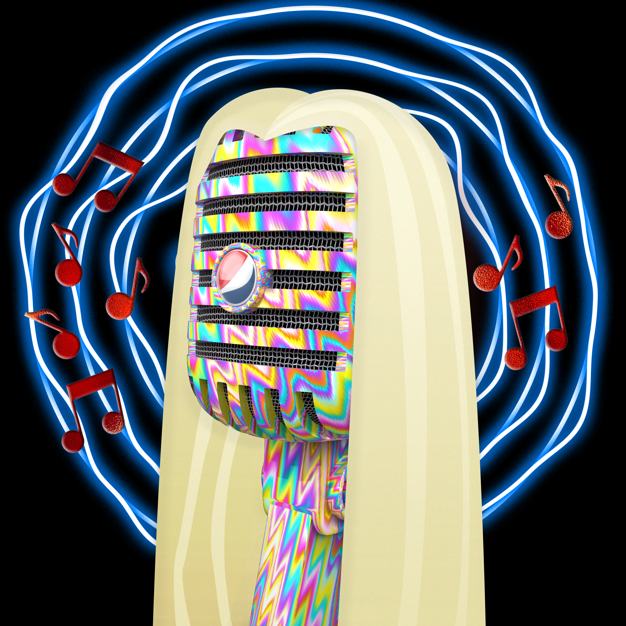 PepsiCo. - Pepsi Mic Drop - Pepsi Mic Drop #550 - NFT # 550