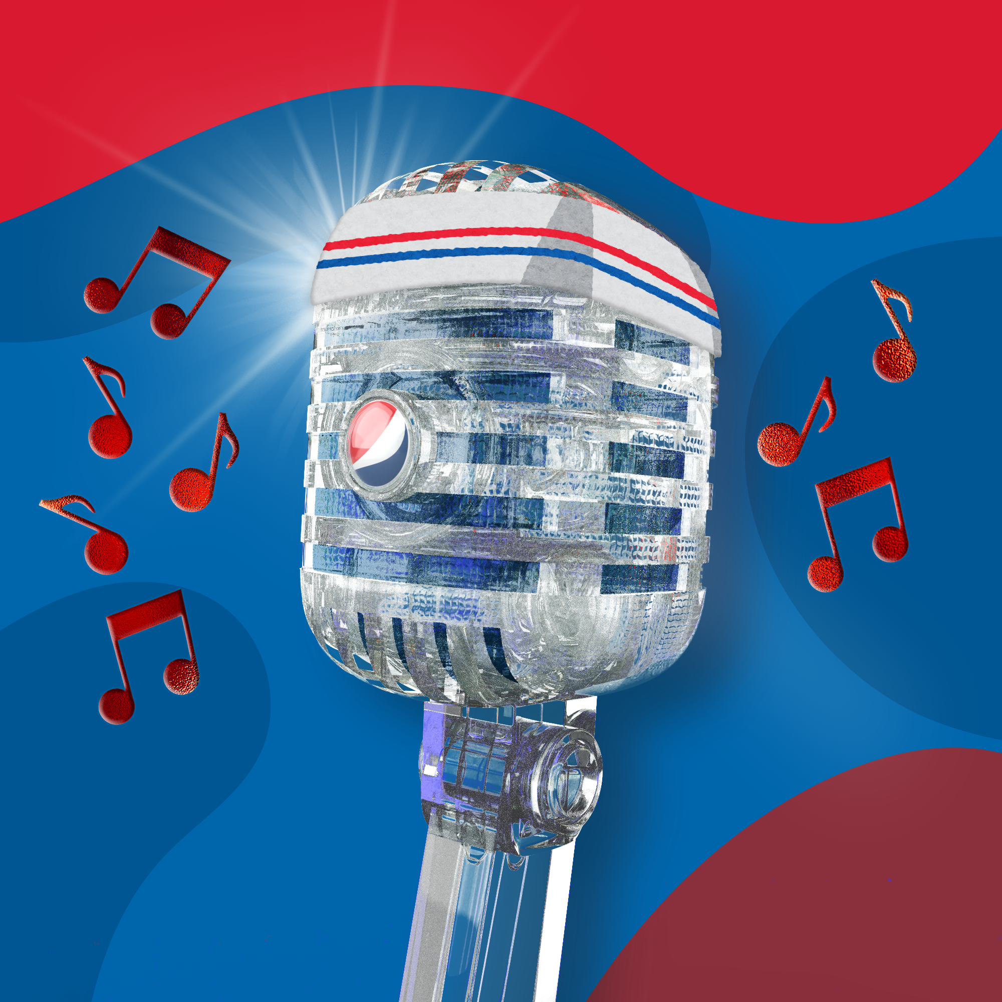 PepsiCo. - Pepsi Mic Drop - Pepsi Mic Drop #555 - NFT # 555