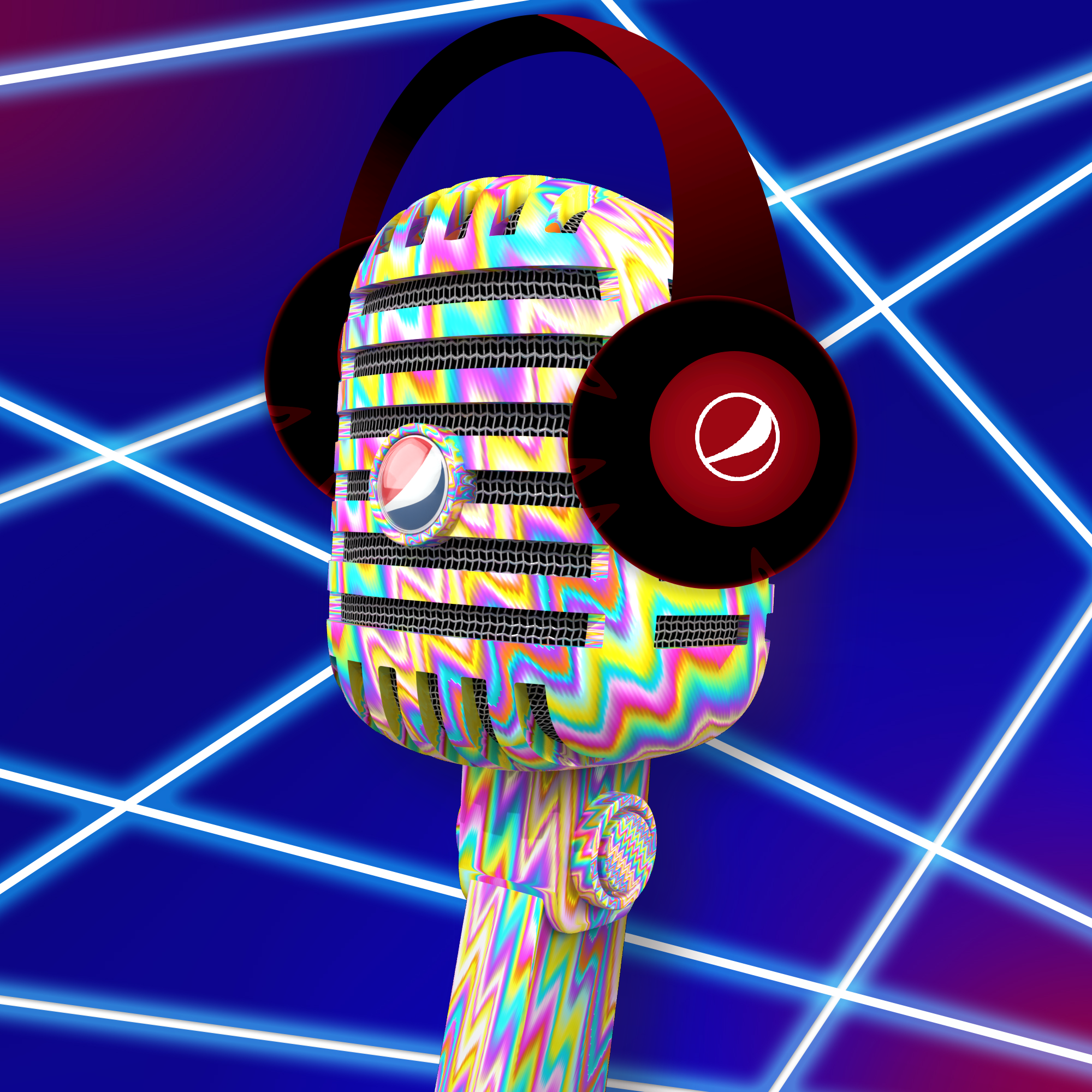 PepsiCo. - Pepsi Mic Drop - Pepsi Mic Drop #56 - NFT # 56