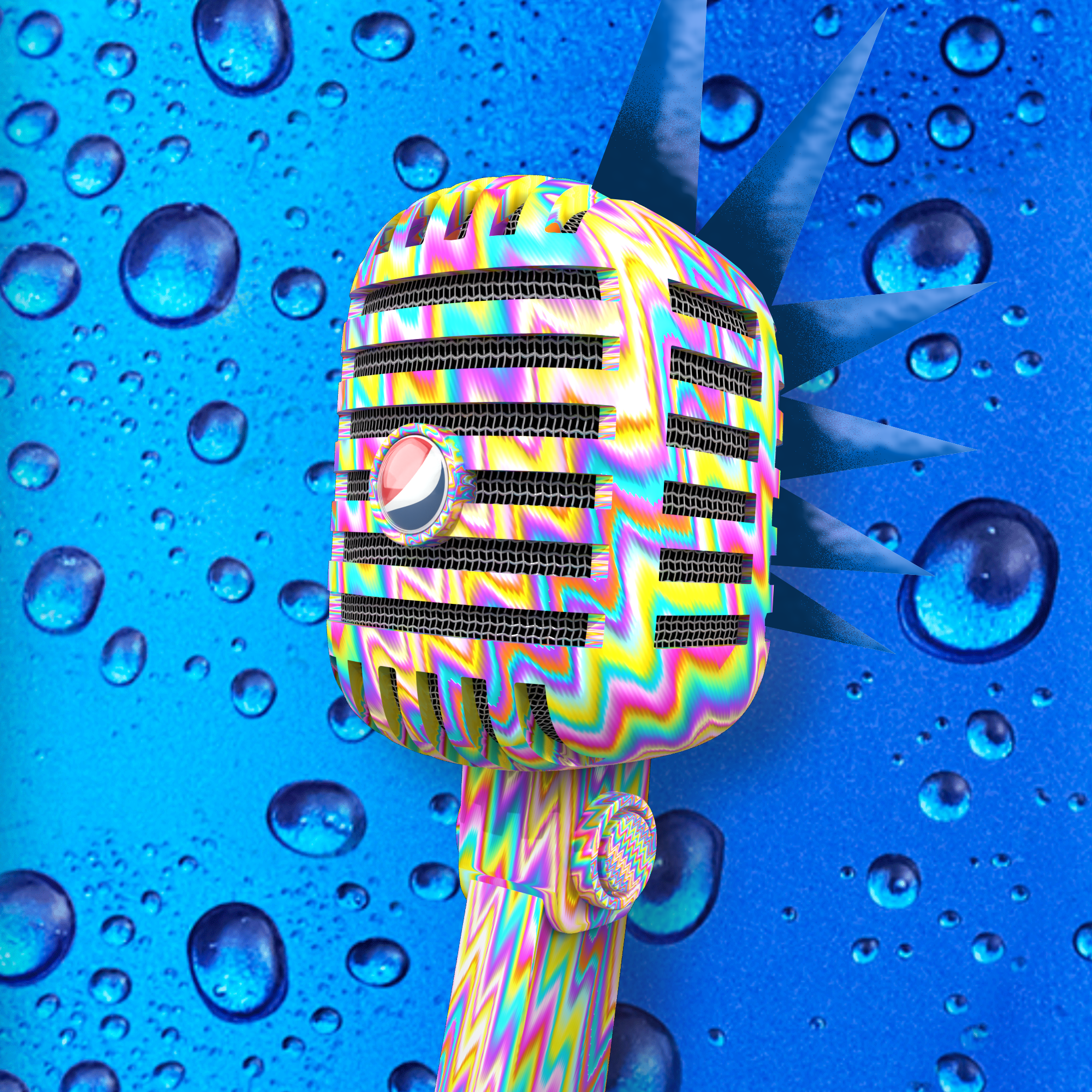 PepsiCo. - Pepsi Mic Drop - Pepsi Mic Drop #606 - NFT # 606