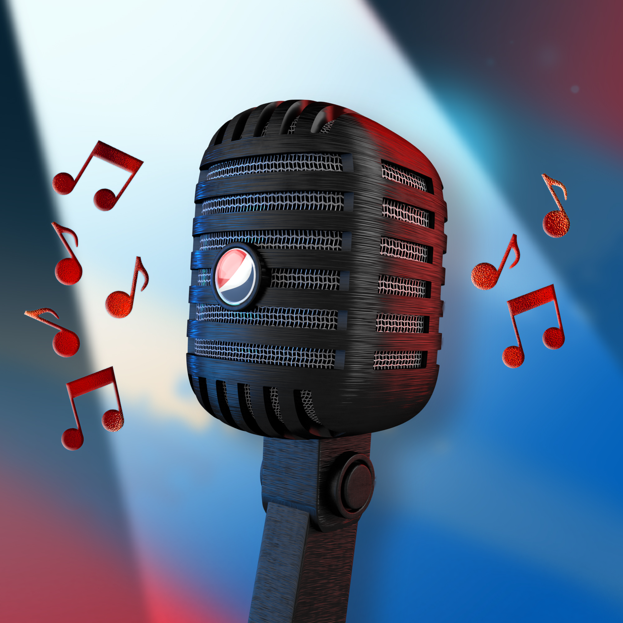 PepsiCo. - Pepsi Mic Drop - Pepsi Mic Drop #607 - NFT # 607