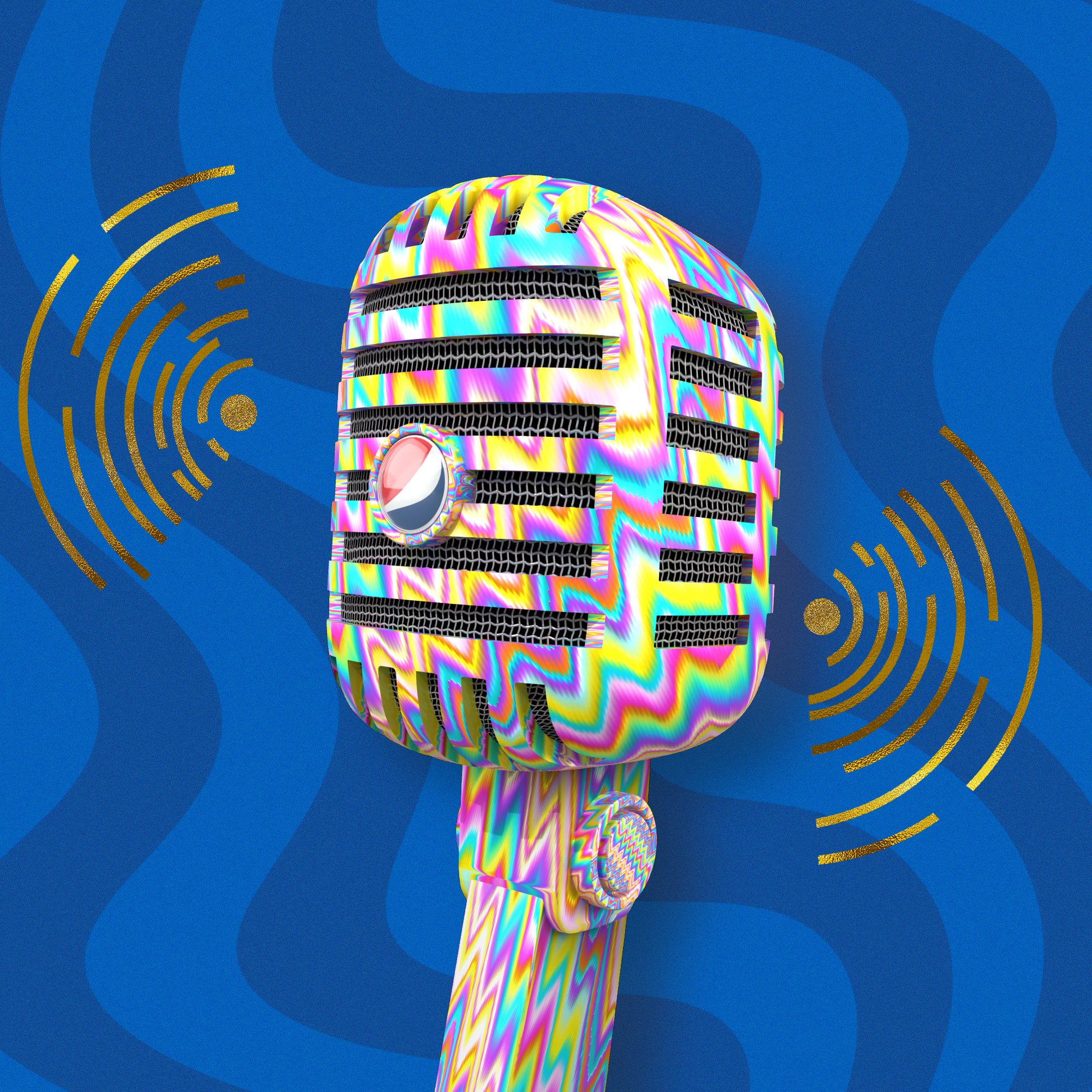 PepsiCo. - Pepsi Mic Drop - Pepsi Mic Drop #61 - NFT # 61