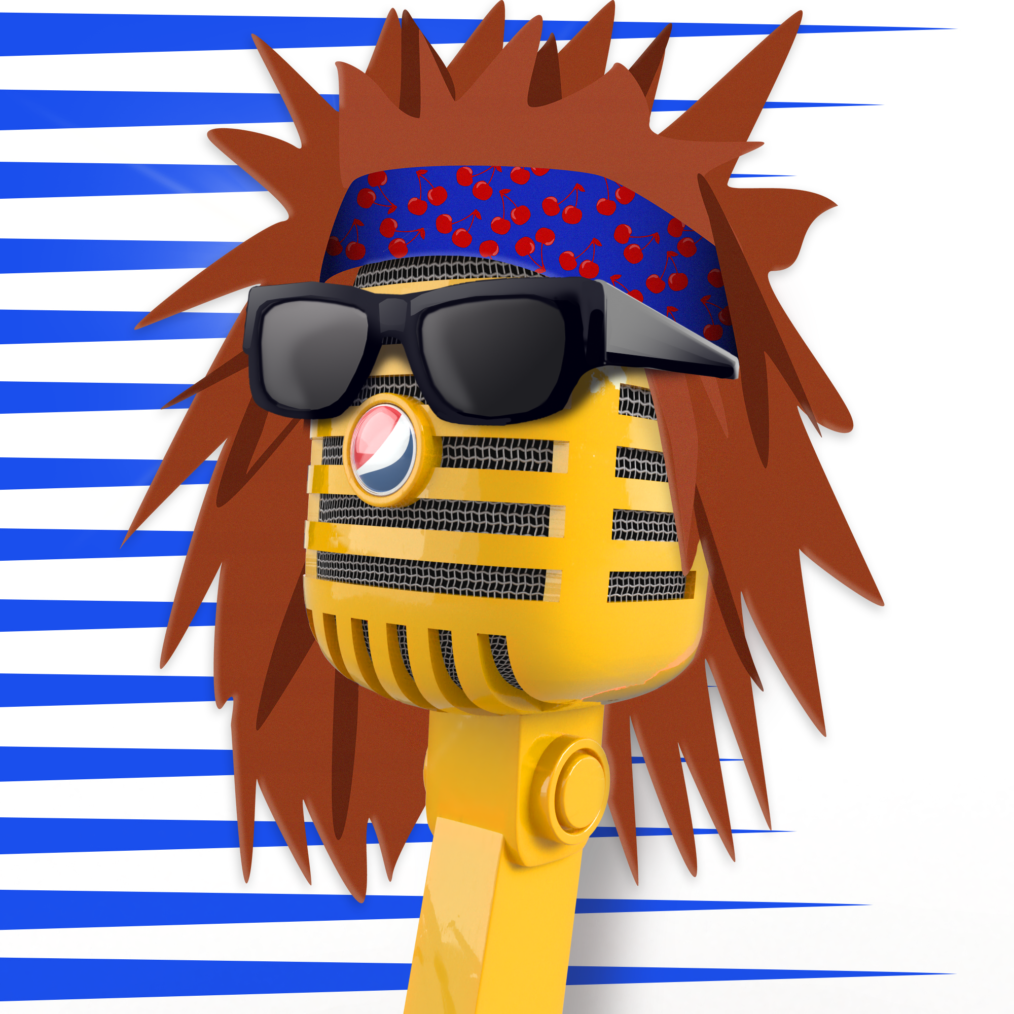 PepsiCo. - Pepsi Mic Drop - Pepsi Mic Drop #619 - NFT # 619