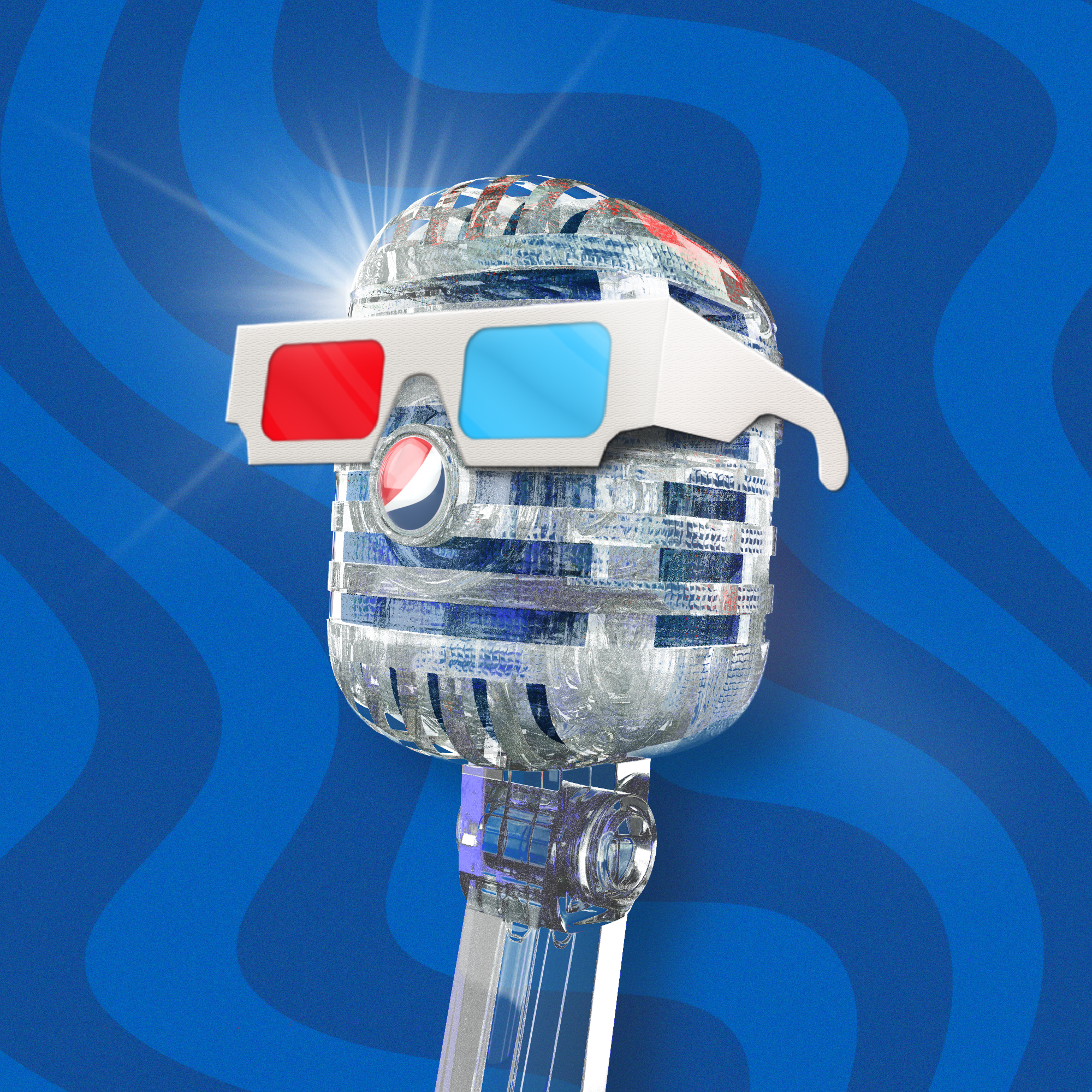 PepsiCo. - Pepsi Mic Drop - Pepsi Mic Drop #636 - NFT # 636