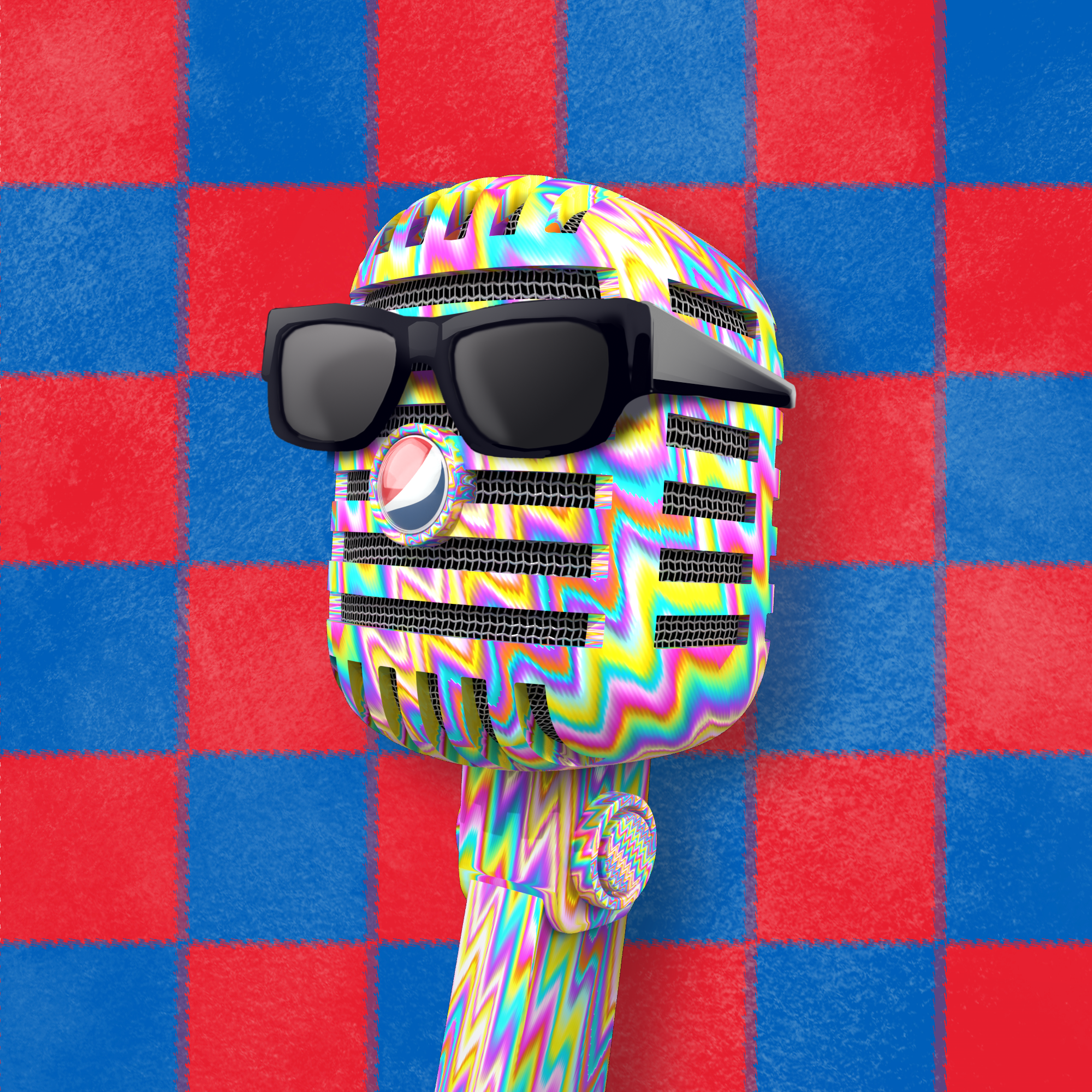 PepsiCo. - Pepsi Mic Drop - Pepsi Mic Drop #638 - NFT # 638