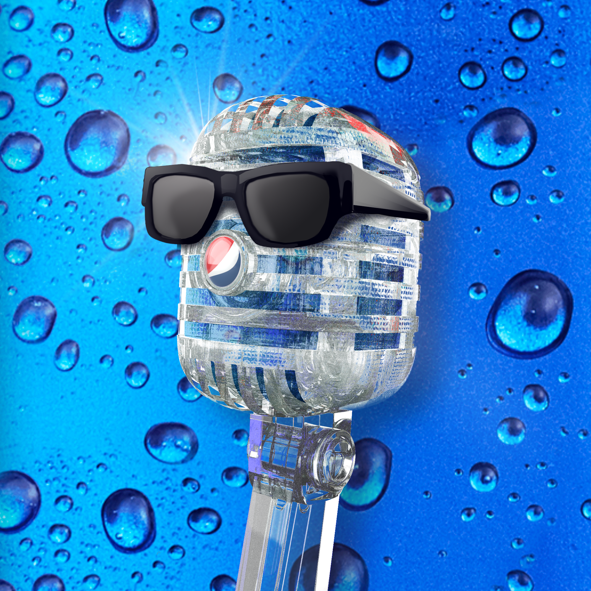 PepsiCo. - Pepsi Mic Drop - Pepsi Mic Drop #645 - NFT # 645