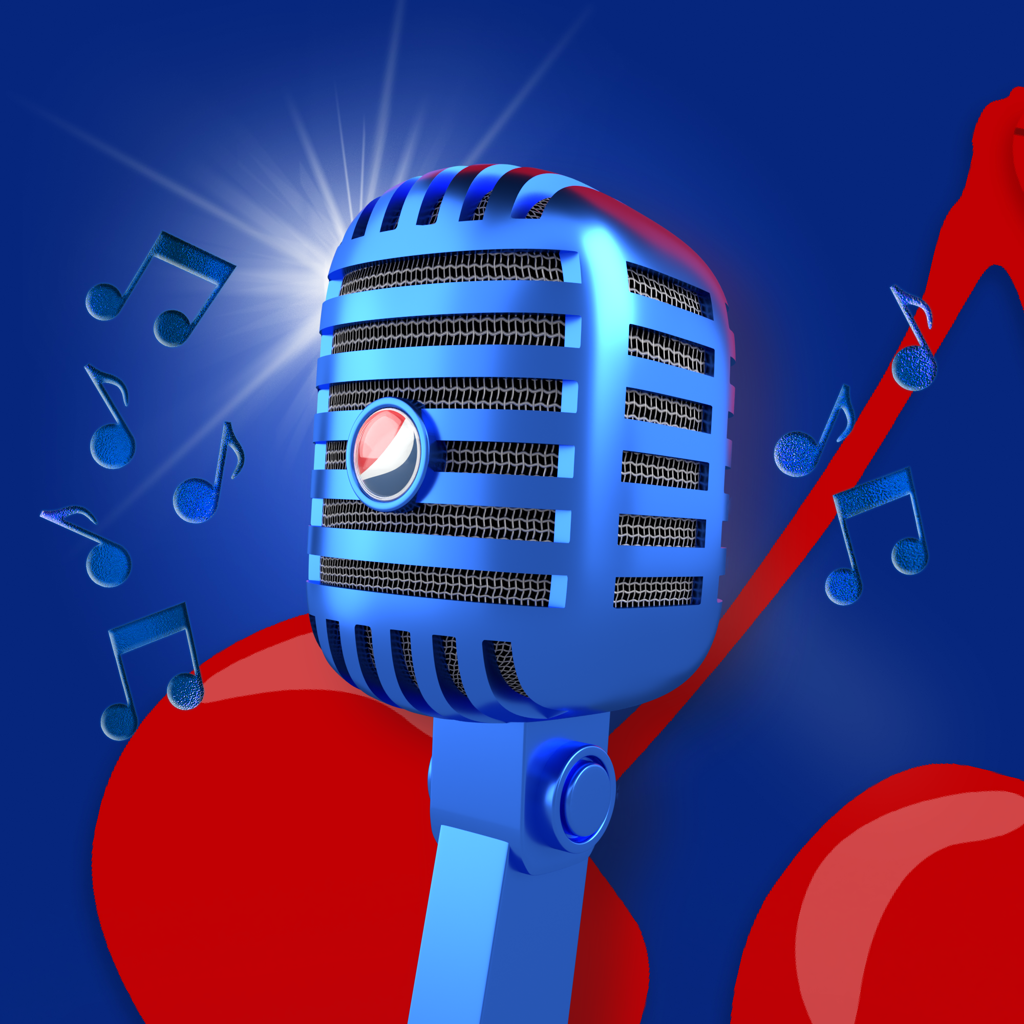 PepsiCo. - Pepsi Mic Drop - Pepsi Mic Drop #653 - NFT # 653