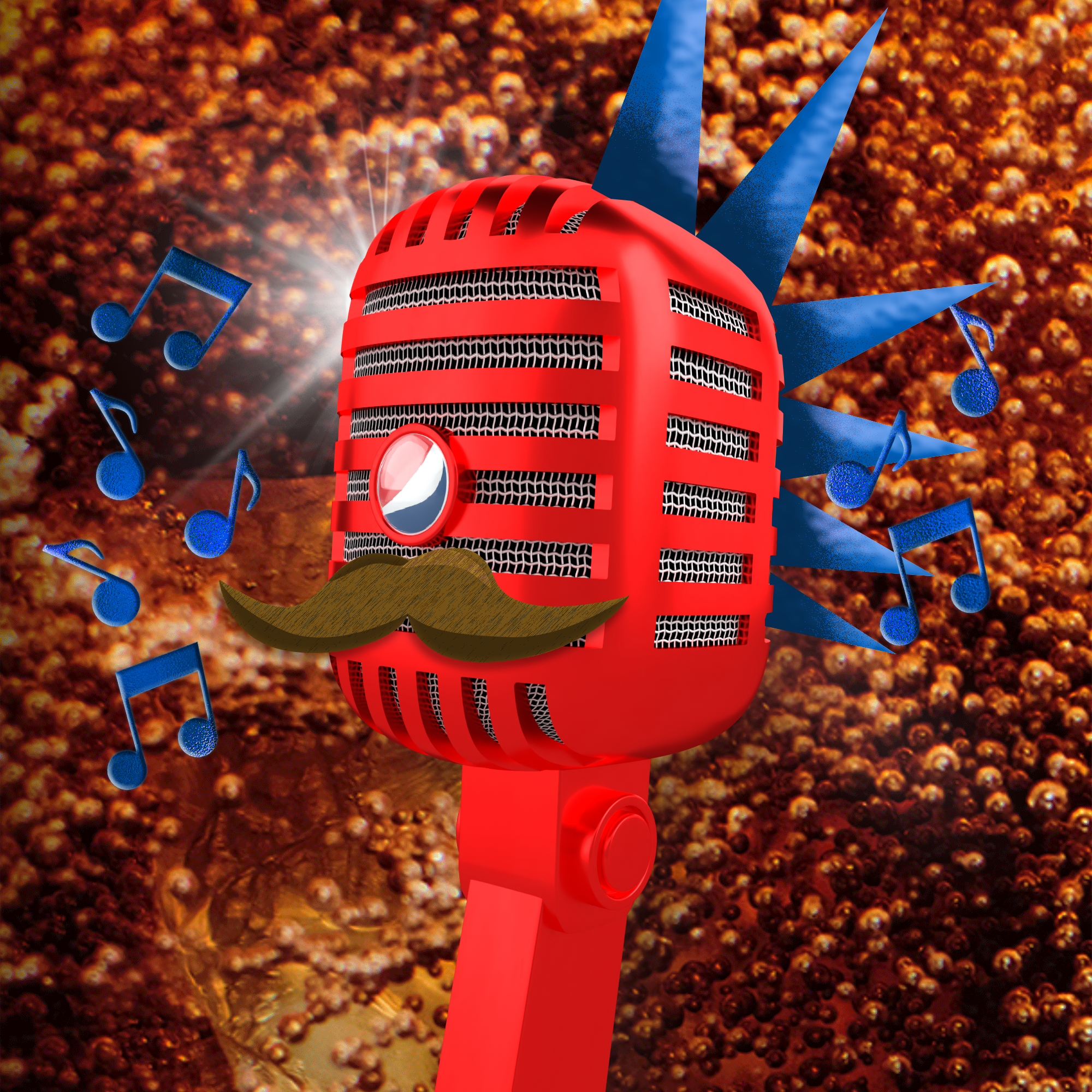 PepsiCo. - Pepsi Mic Drop - Pepsi Mic Drop #671 - NFT # 671