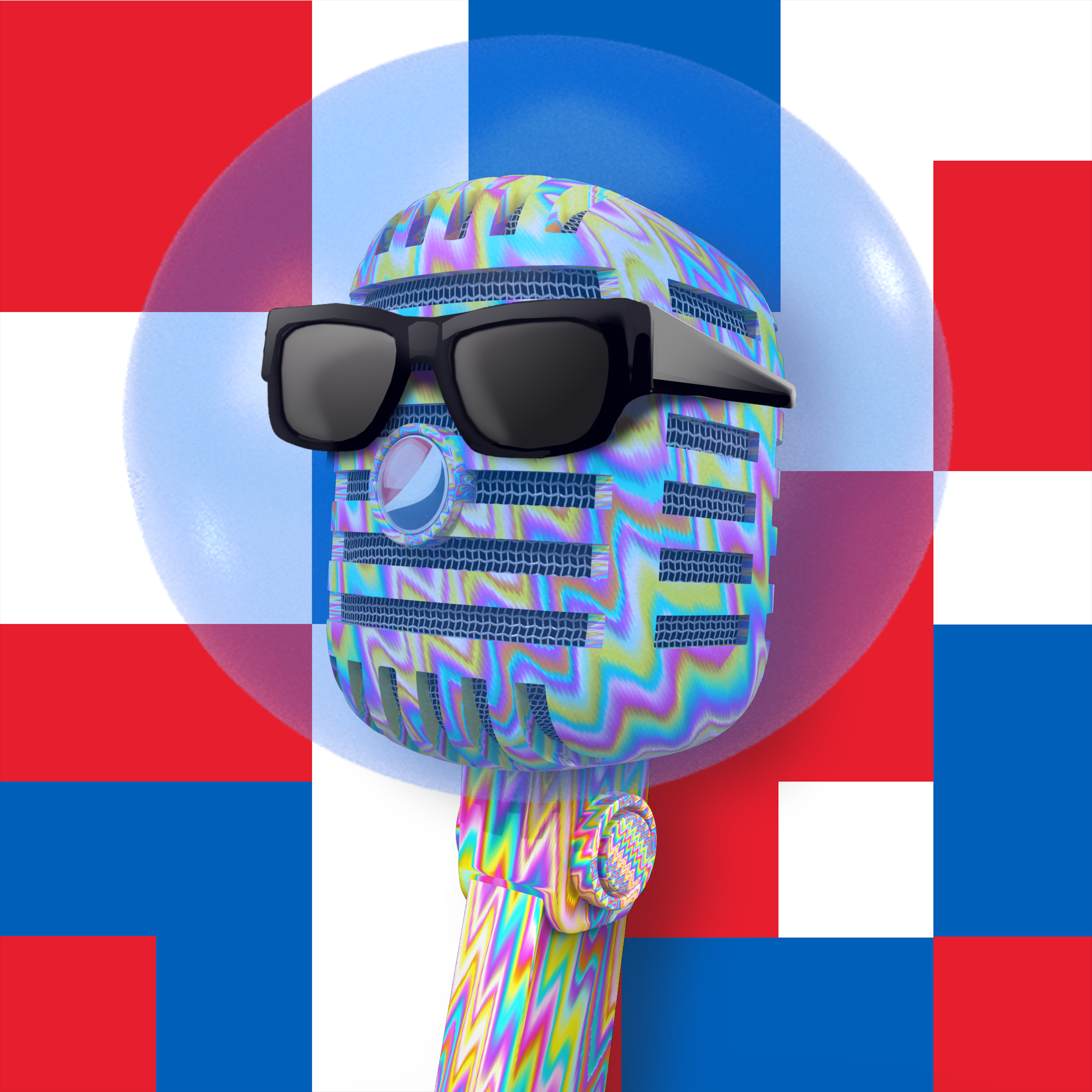 PepsiCo. - Pepsi Mic Drop - Pepsi Mic Drop #68 - NFT # 68