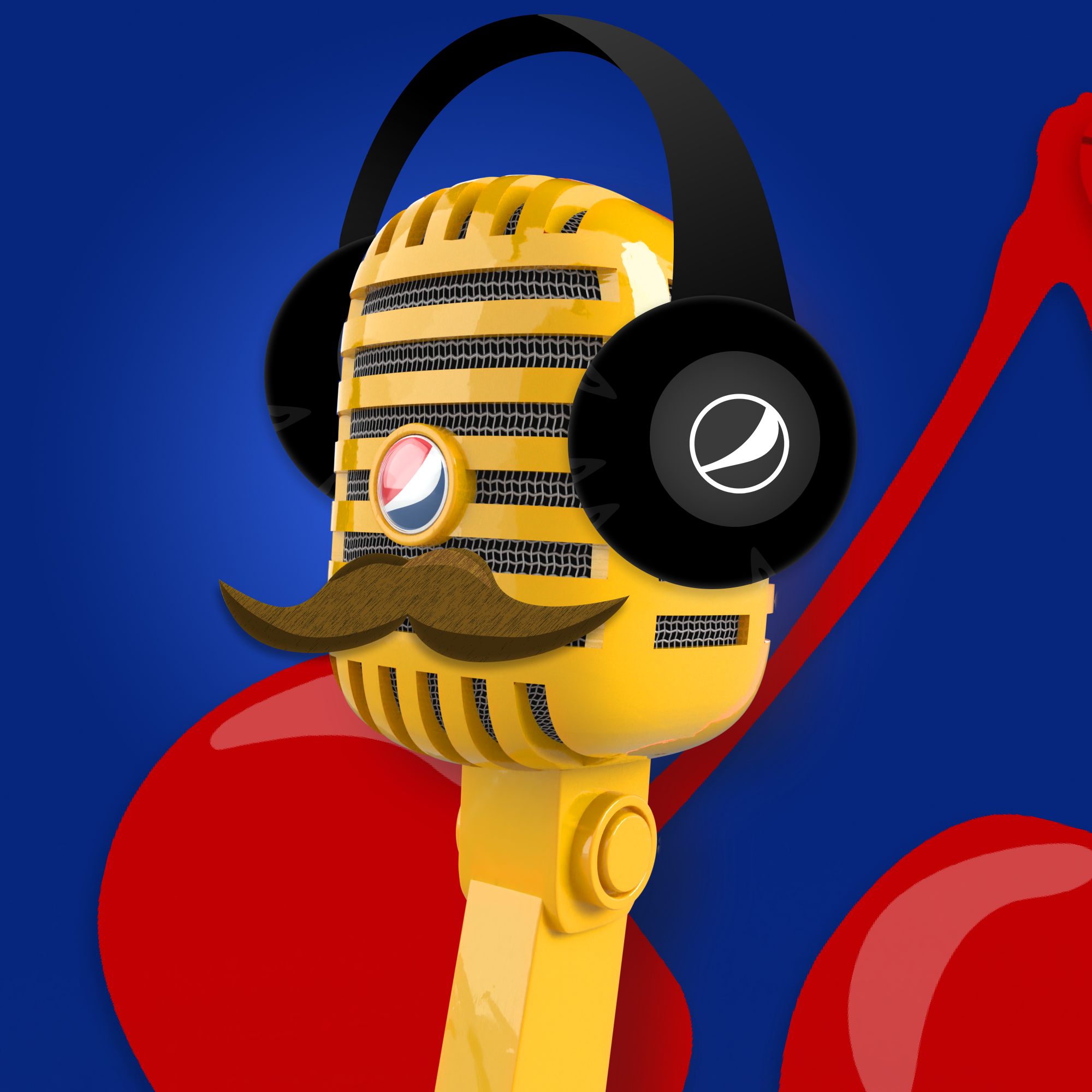 PepsiCo. - Pepsi Mic Drop - Pepsi Mic Drop #694 - NFT # 694