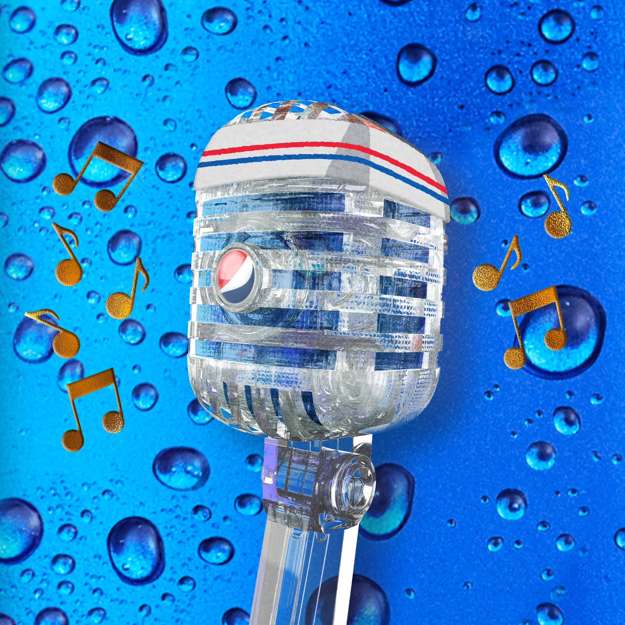 PepsiCo. - Pepsi Mic Drop - Pepsi Mic Drop #717 - NFT # 717