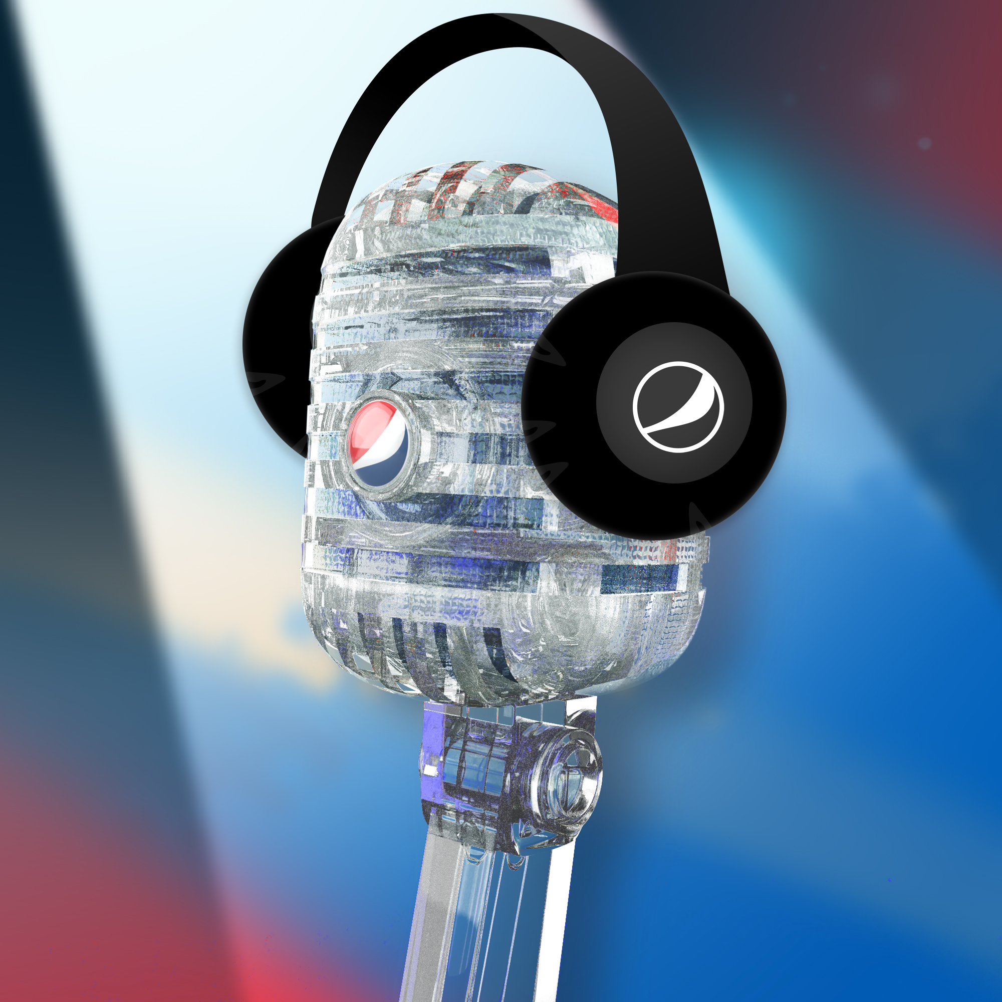 PepsiCo. - Pepsi Mic Drop - Pepsi Mic Drop #719 - NFT # 719
