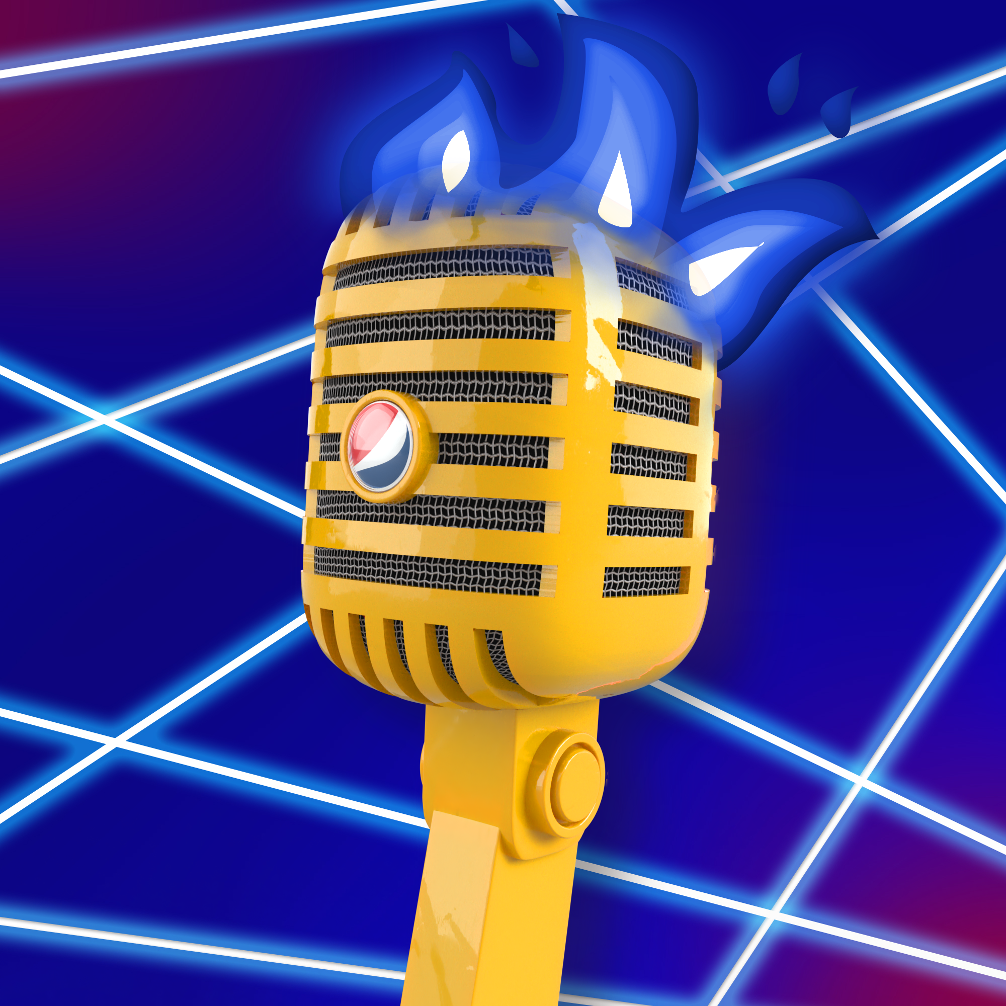 PepsiCo. - Pepsi Mic Drop - Pepsi Mic Drop #728 - NFT # 728