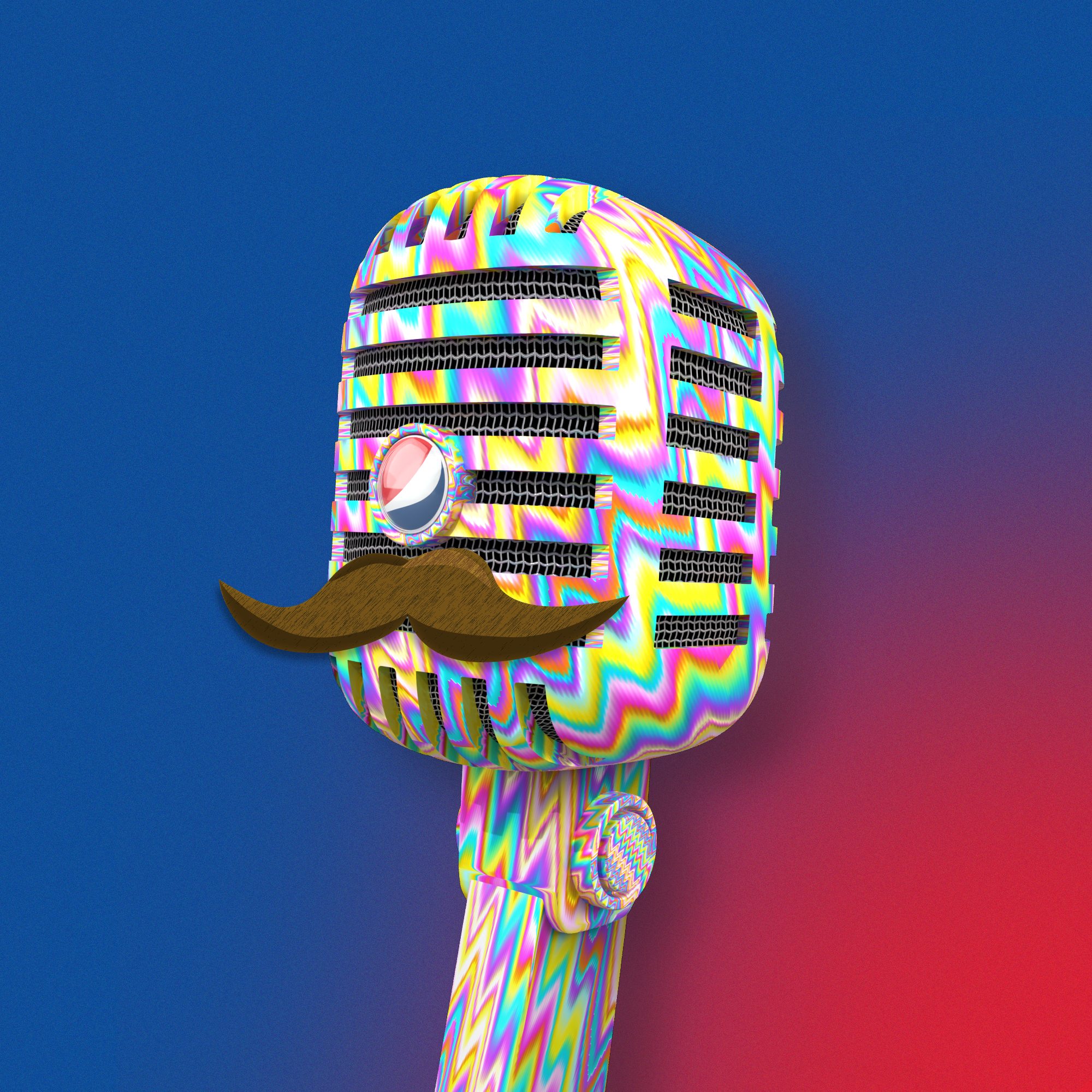 PepsiCo. - Pepsi Mic Drop - Pepsi Mic Drop #738 - NFT # 738