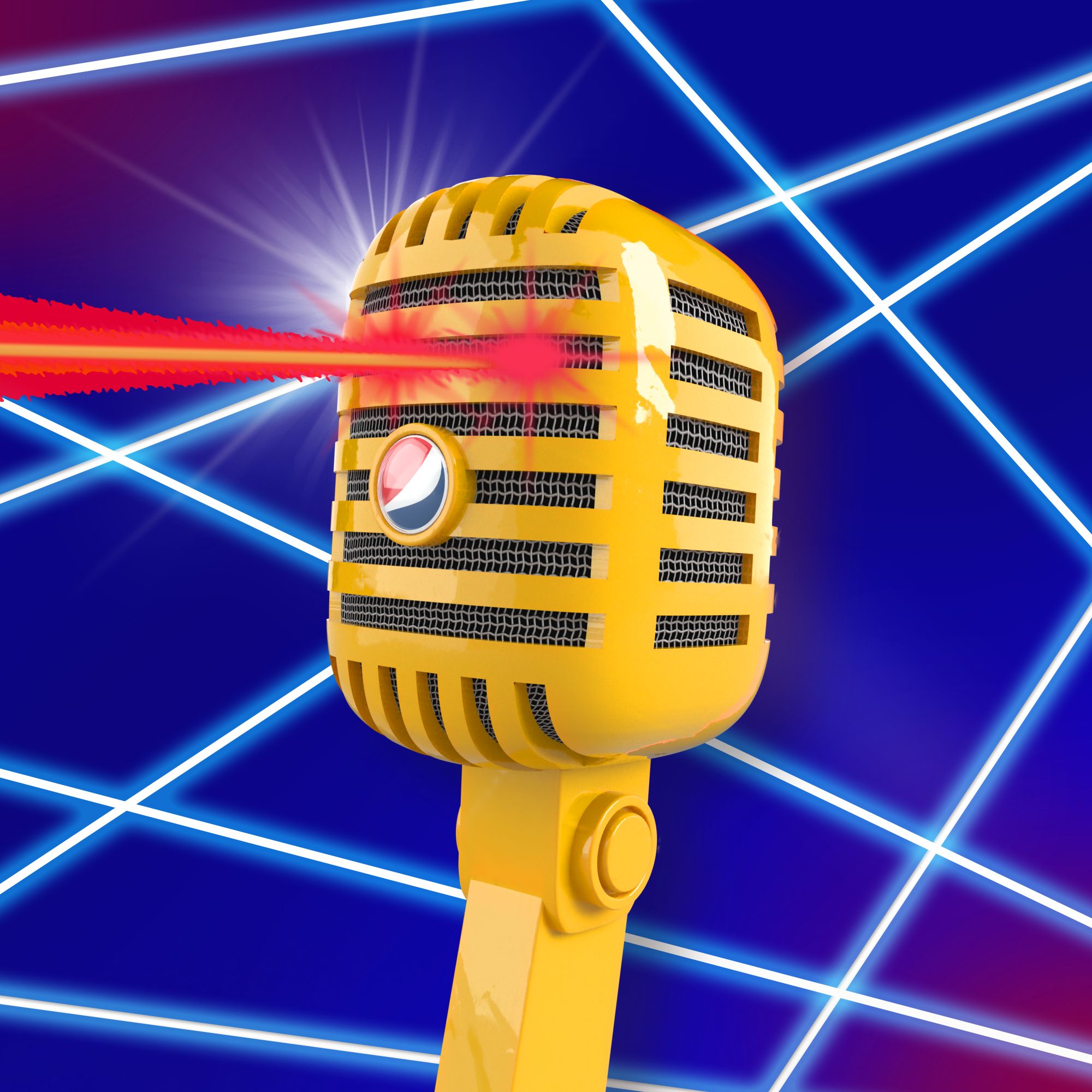 PepsiCo. - Pepsi Mic Drop - Pepsi Mic Drop #743 - NFT # 743