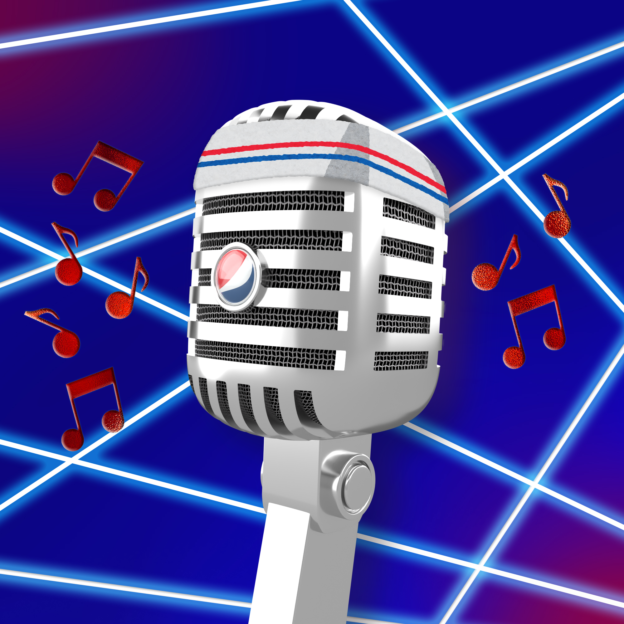 PepsiCo. - Pepsi Mic Drop - Pepsi Mic Drop #744 - NFT # 744