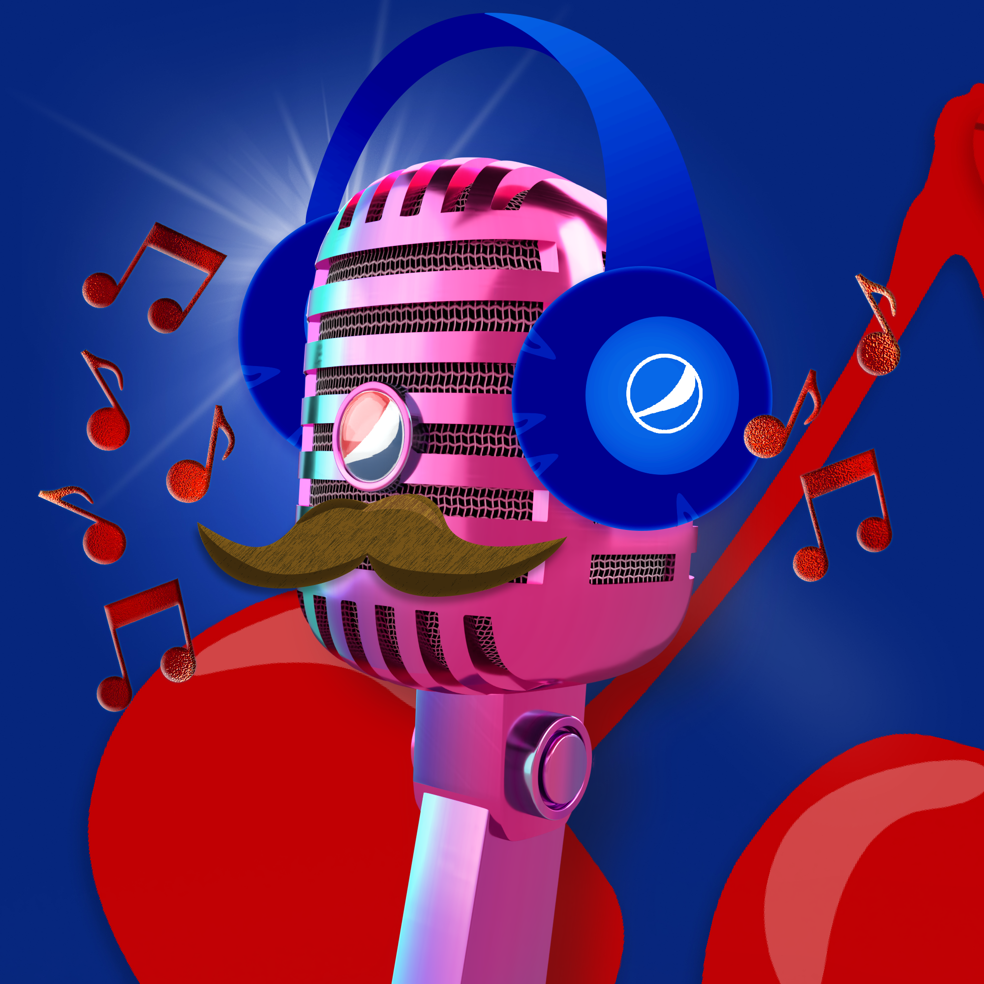 PepsiCo. - Pepsi Mic Drop - Pepsi Mic Drop #771 - NFT # 771