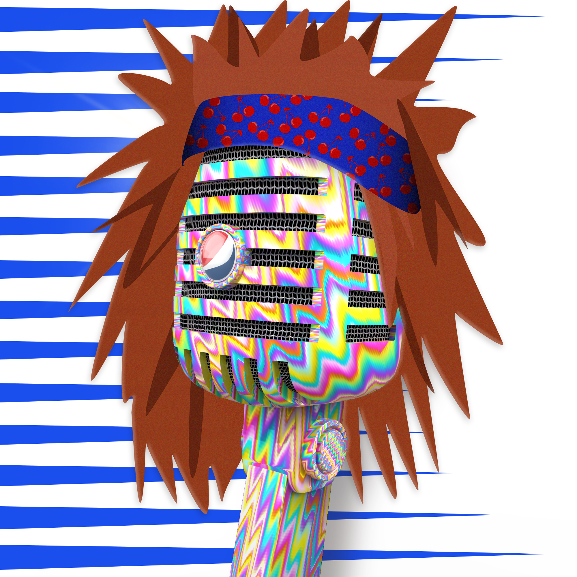 PepsiCo. - Pepsi Mic Drop - Pepsi Mic Drop #801 - NFT # 801