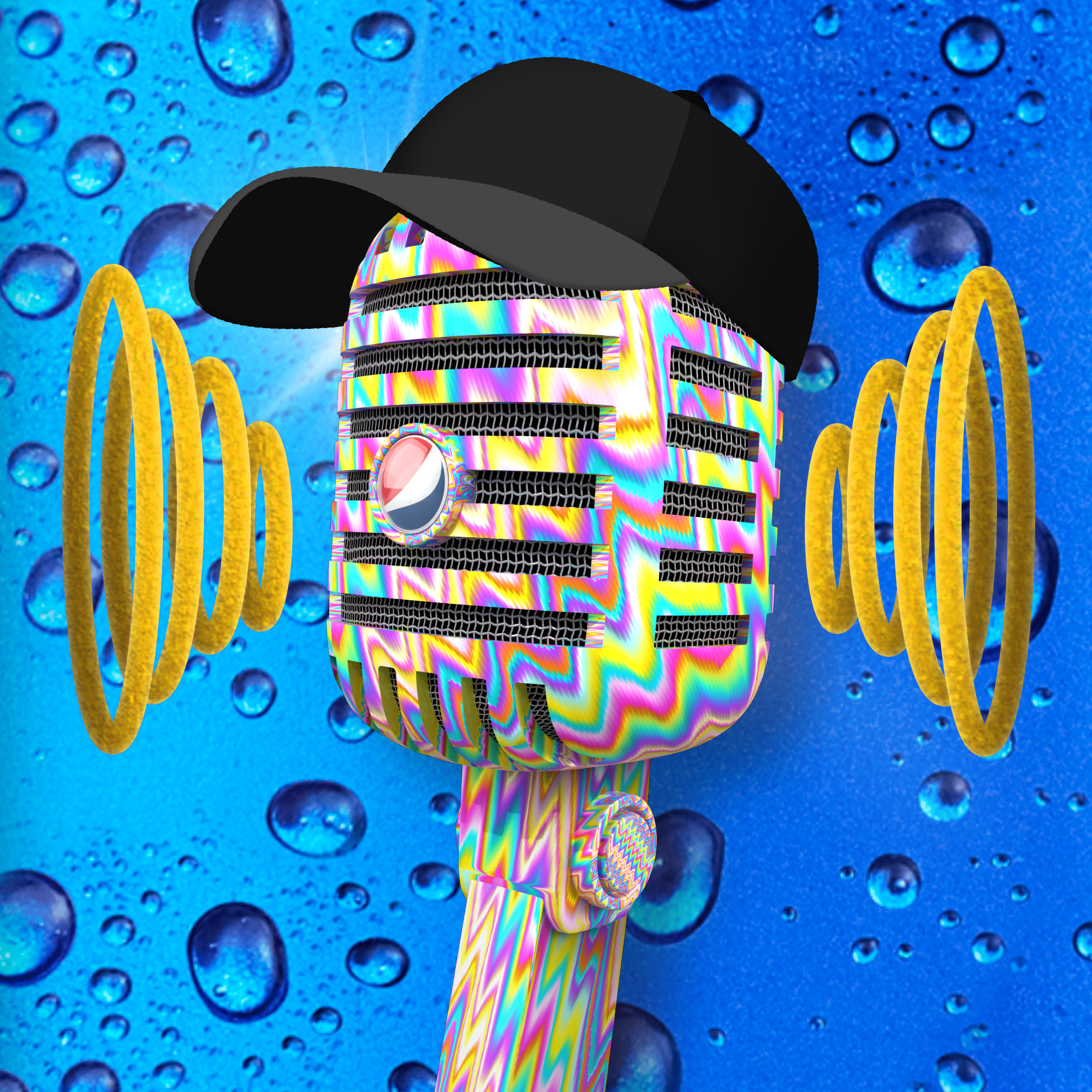 PepsiCo. - Pepsi Mic Drop - Pepsi Mic Drop #802 - NFT # 802