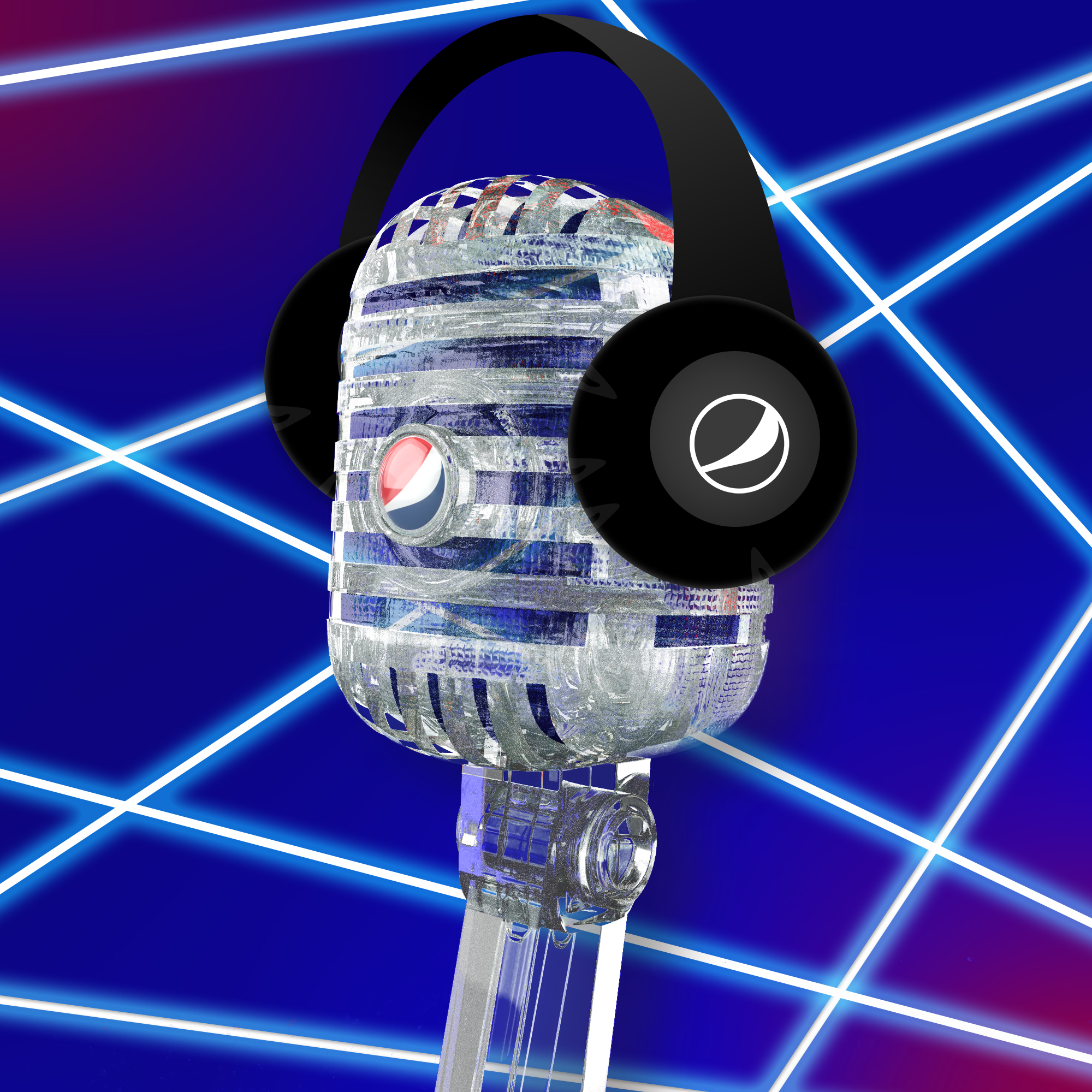 PepsiCo. - Pepsi Mic Drop - Pepsi Mic Drop #811 - NFT # 811