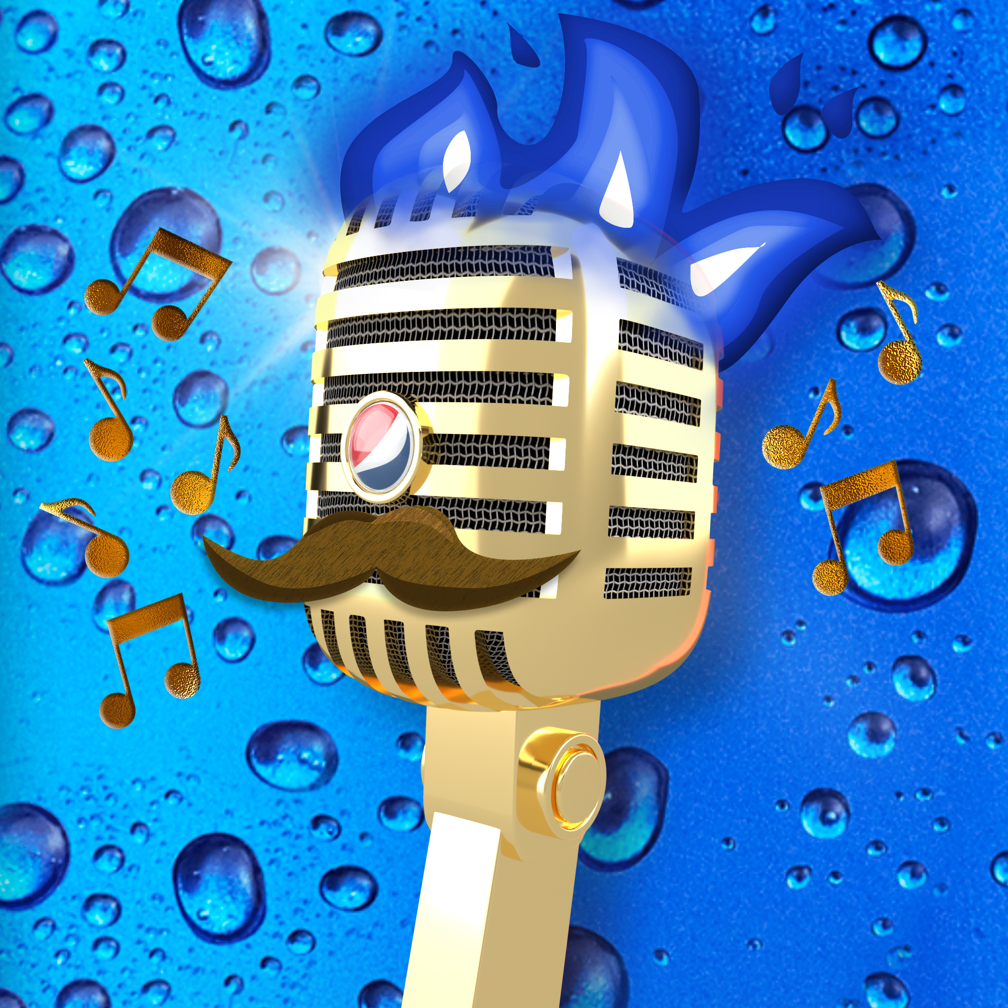 PepsiCo. - Pepsi Mic Drop - Pepsi Mic Drop #818 - NFT # 818