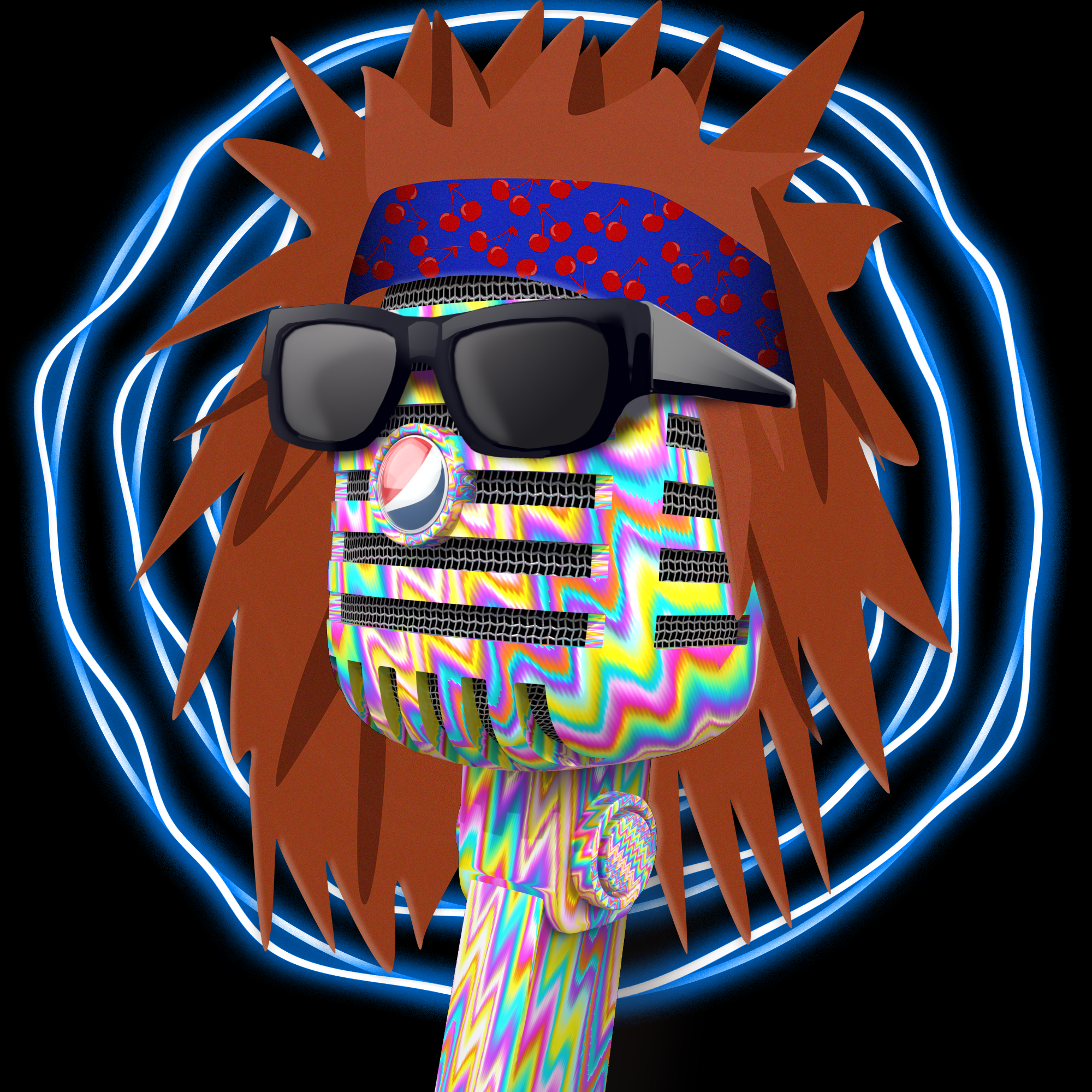 PepsiCo. - Pepsi Mic Drop - Pepsi Mic Drop #833 - NFT # 833