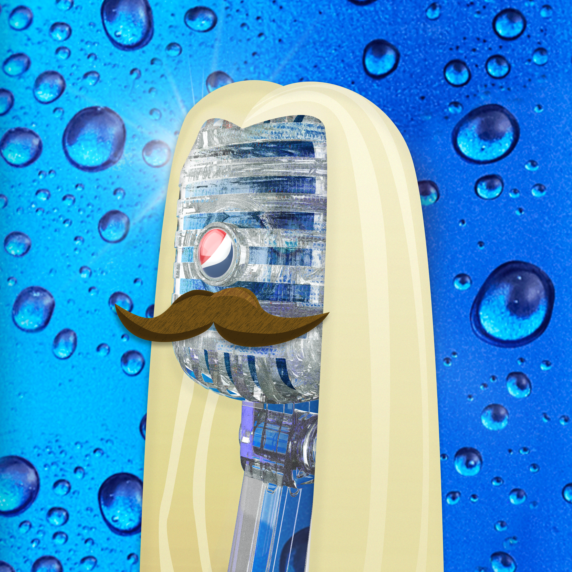 PepsiCo. - Pepsi Mic Drop - Pepsi Mic Drop #843 - NFT # 843