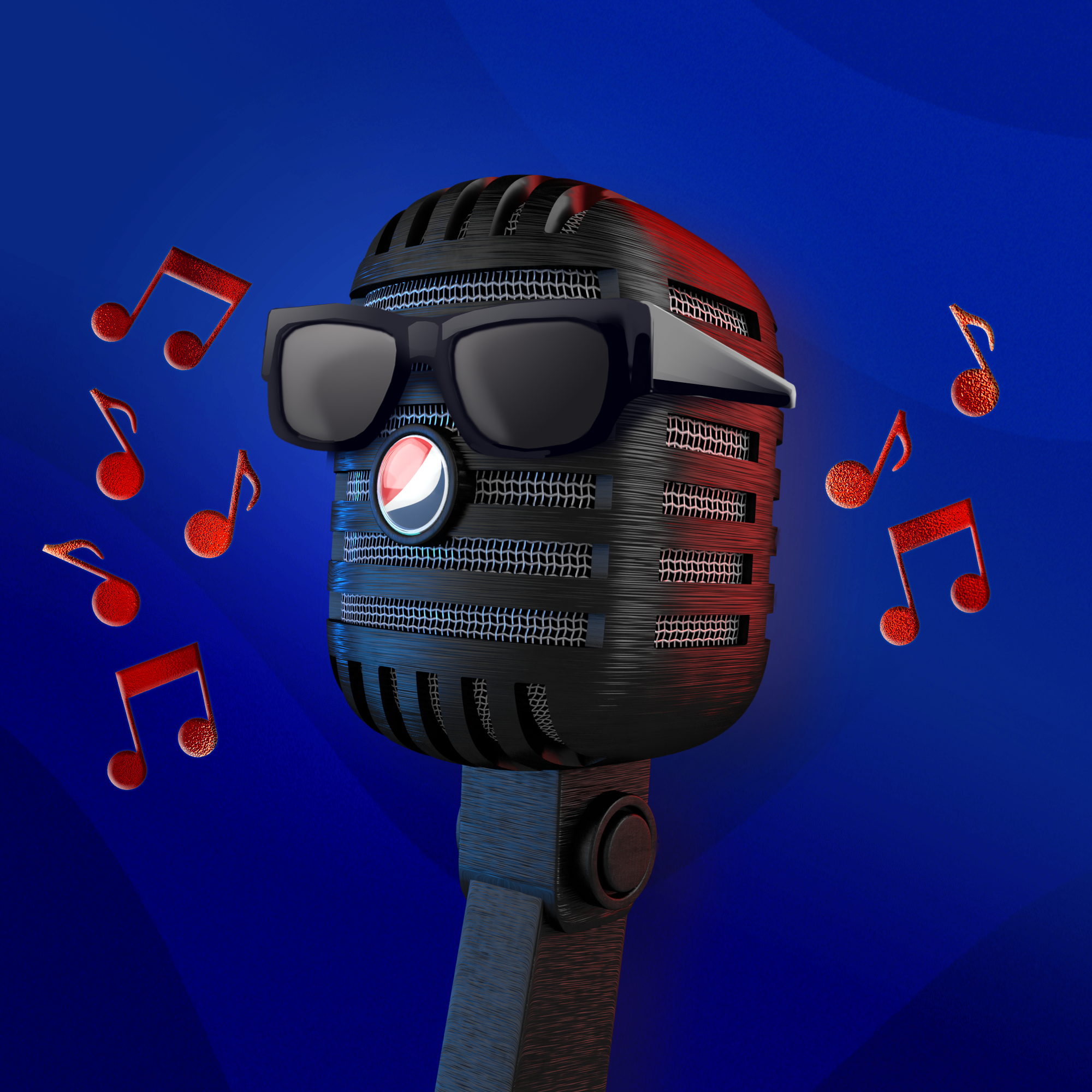 PepsiCo. - Pepsi Mic Drop - Pepsi Mic Drop #862 - NFT # 862