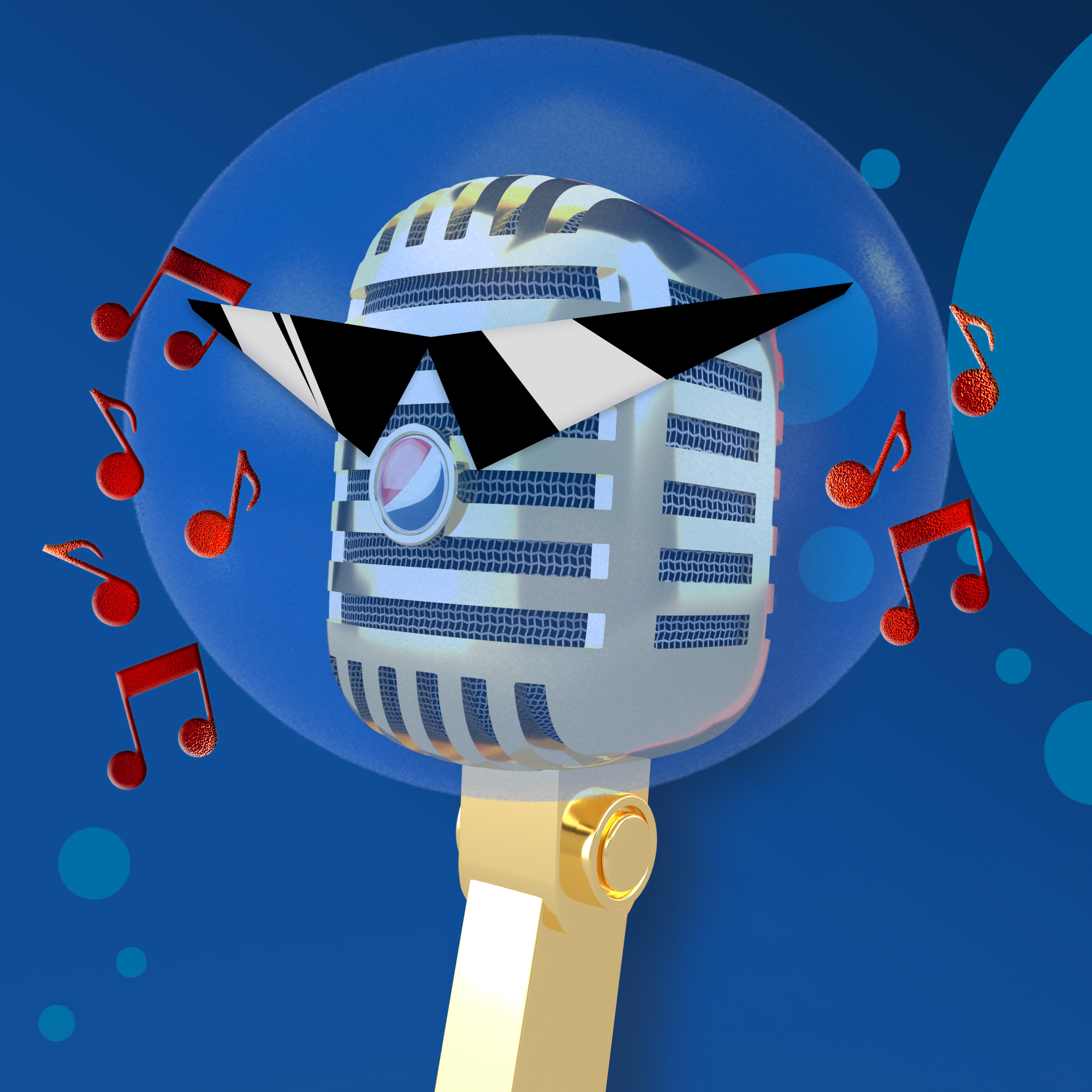 PepsiCo. - Pepsi Mic Drop - Pepsi Mic Drop #869 - NFT # 869